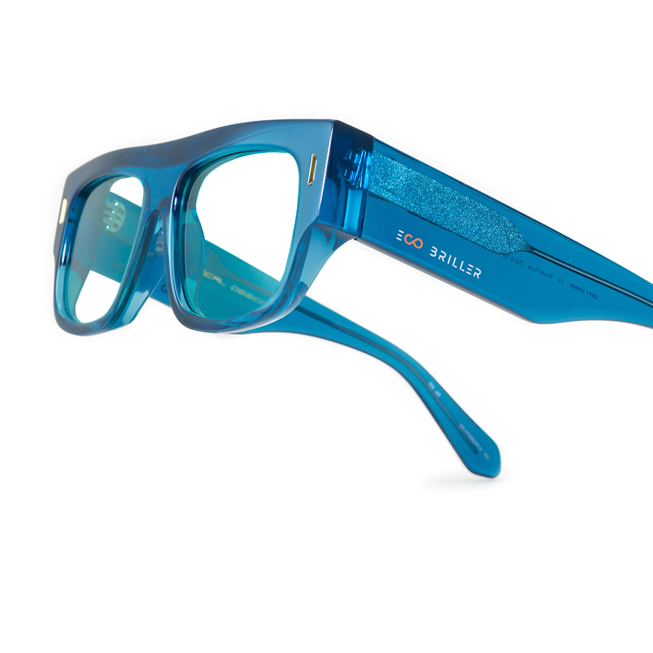 Armazon - Glasgow - Translucido Azul Eco Sustentable