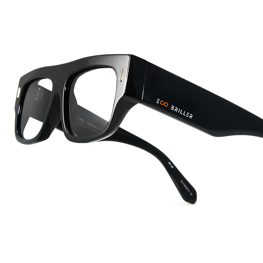 Armazón - Glasgow - Negro Brillo Eco Sustentable