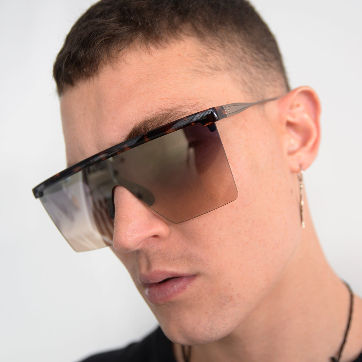 Anteojos de Sol - Moscow - Metal Carey - Lente Coffee
