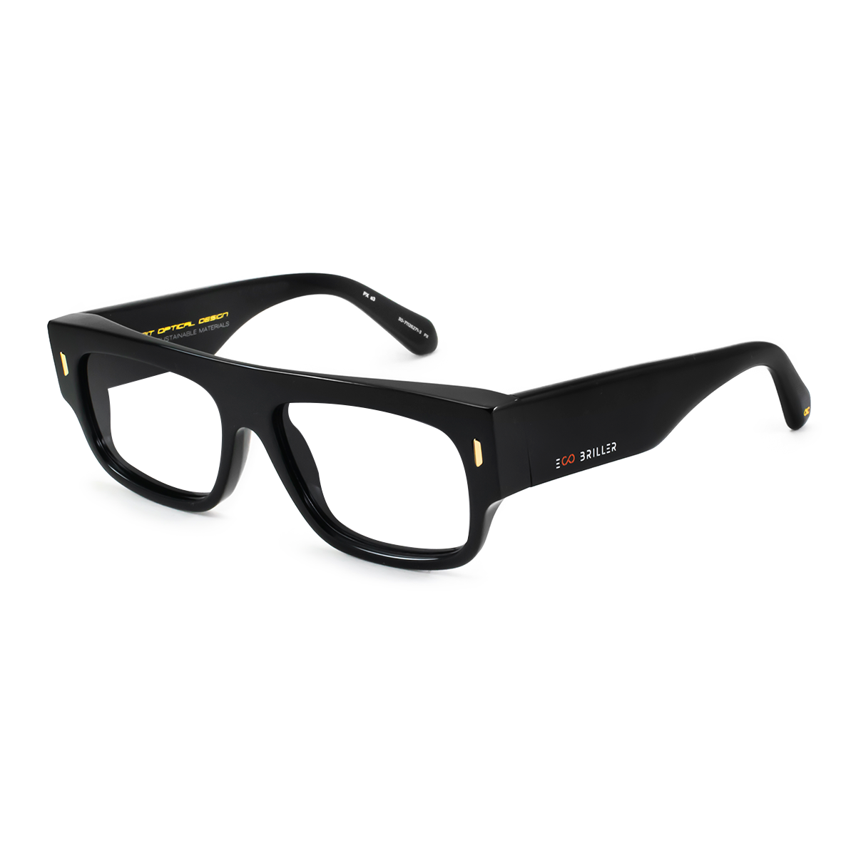 Armazón - Glasgow - Negro Brillo Eco Sustentable