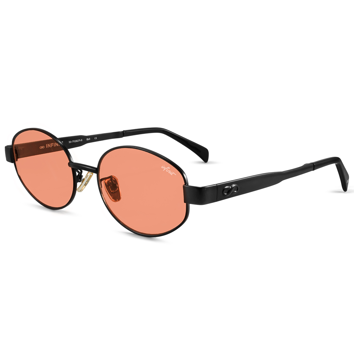 Anteojos de Sol - Alaska Negro Lente Coral