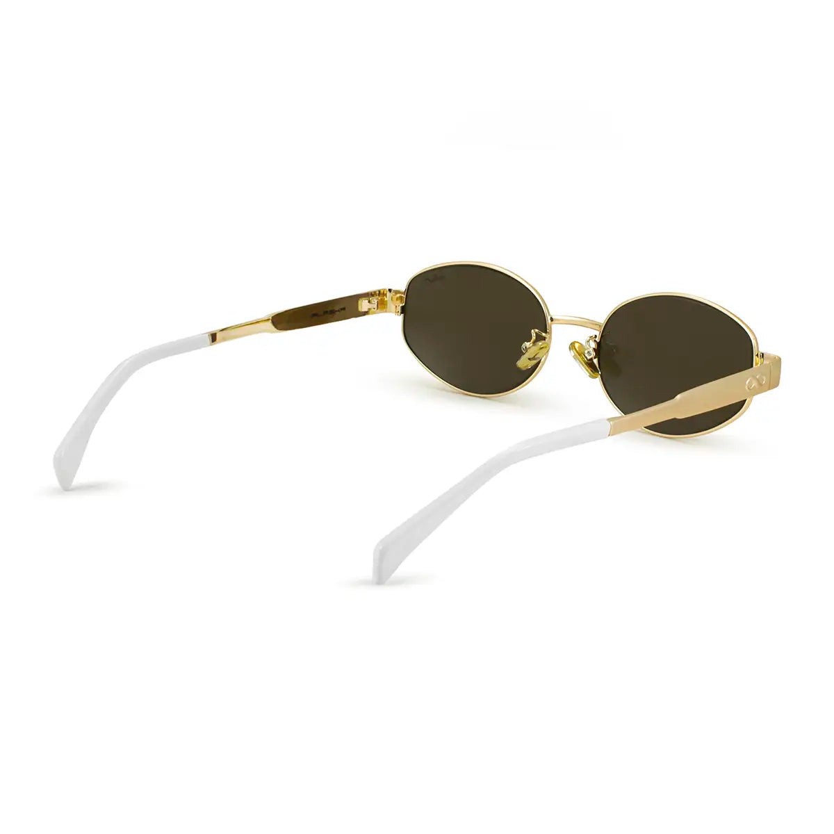 PREVENTA - Anteojos de Sol - Alaska - Dorado - Lente Marron