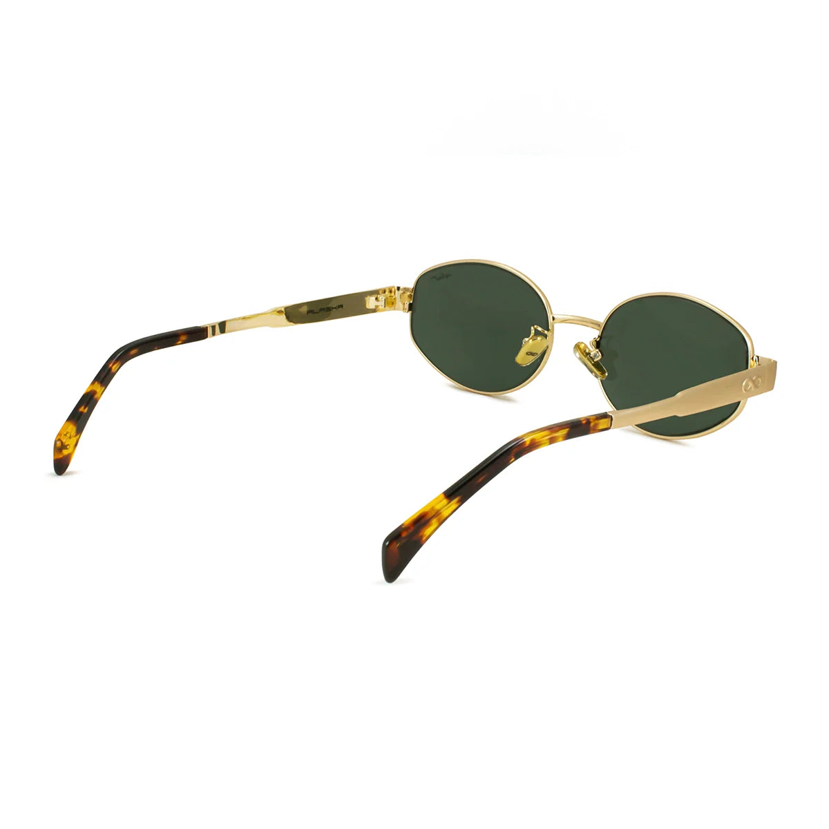 PREVENTA - Anteojos de Sol - Alaska - Dorado Lente Verde