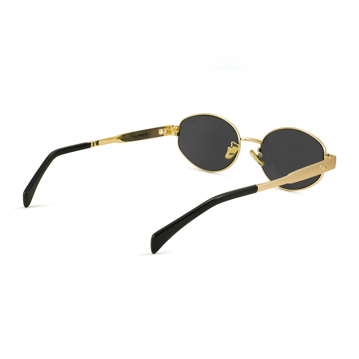 PREVENTA - Anteojos De Sol - Alaska - Dorado - Lente Gris