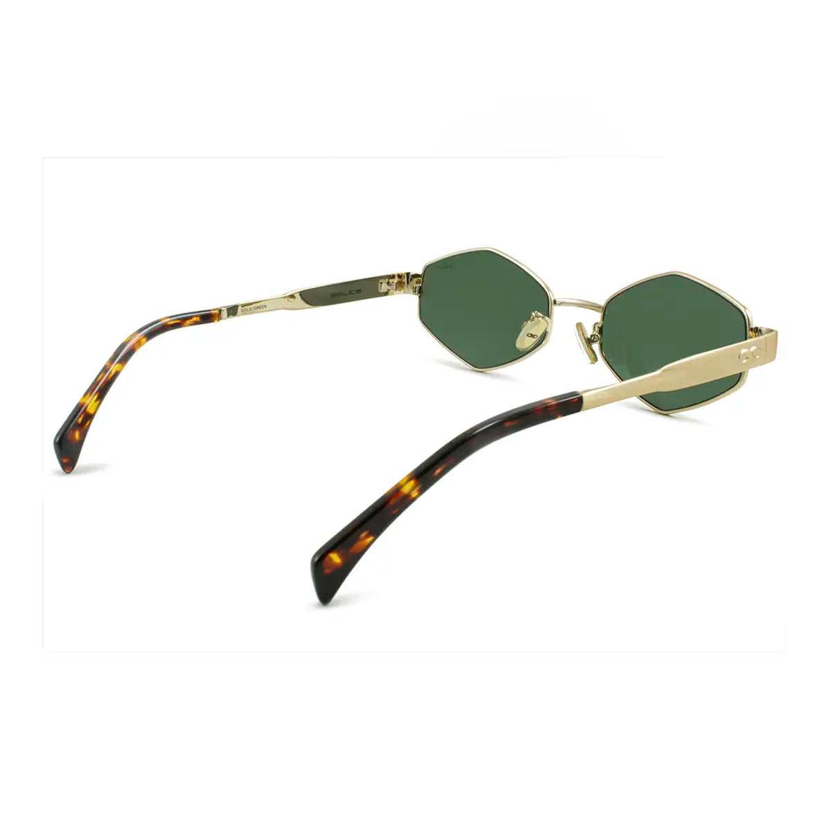PREVENTA - Anteojos de Sol - Belice - Dorado - Lente Verde