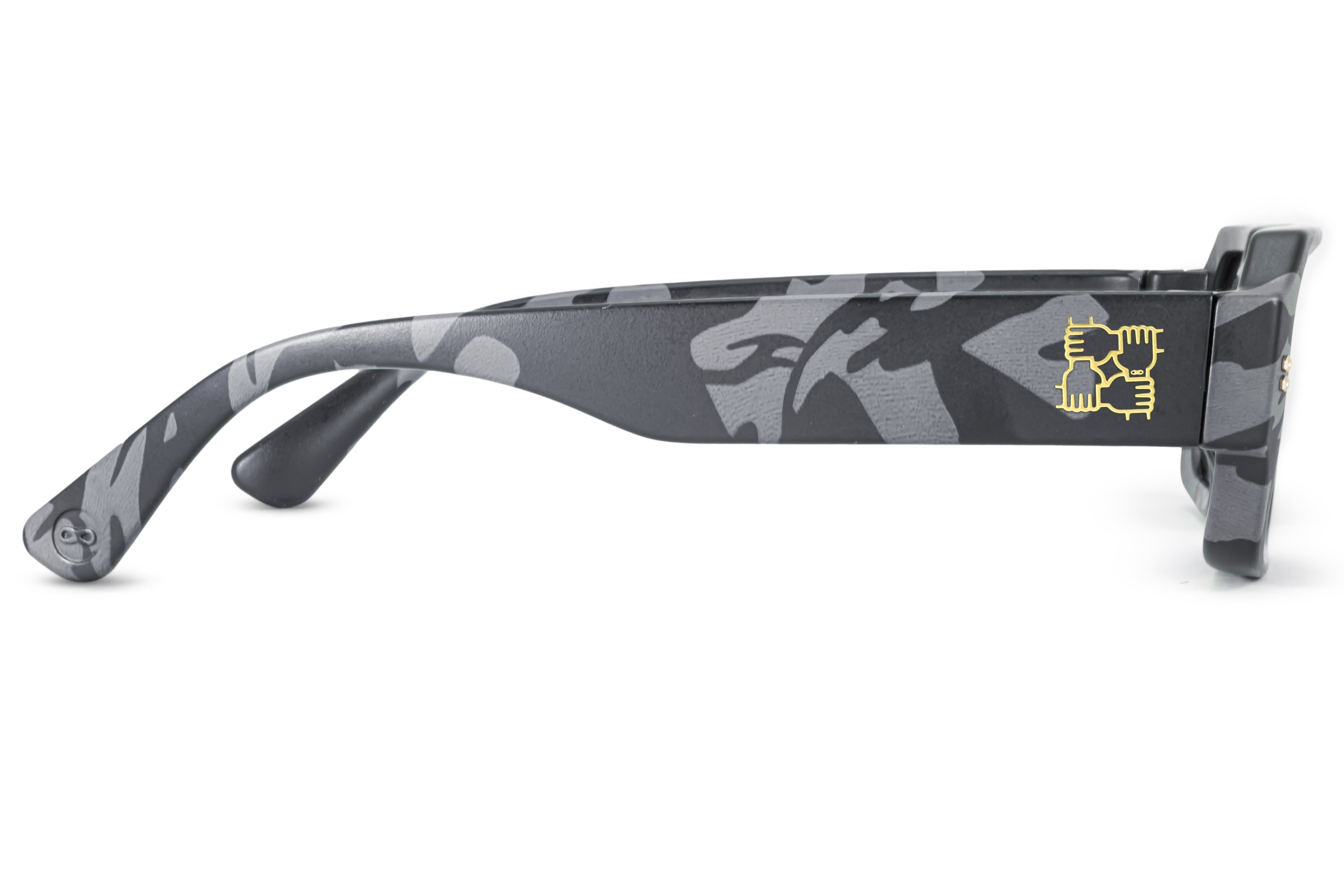 Anteojos de sol - Bronx - Camouflage - Lente gris