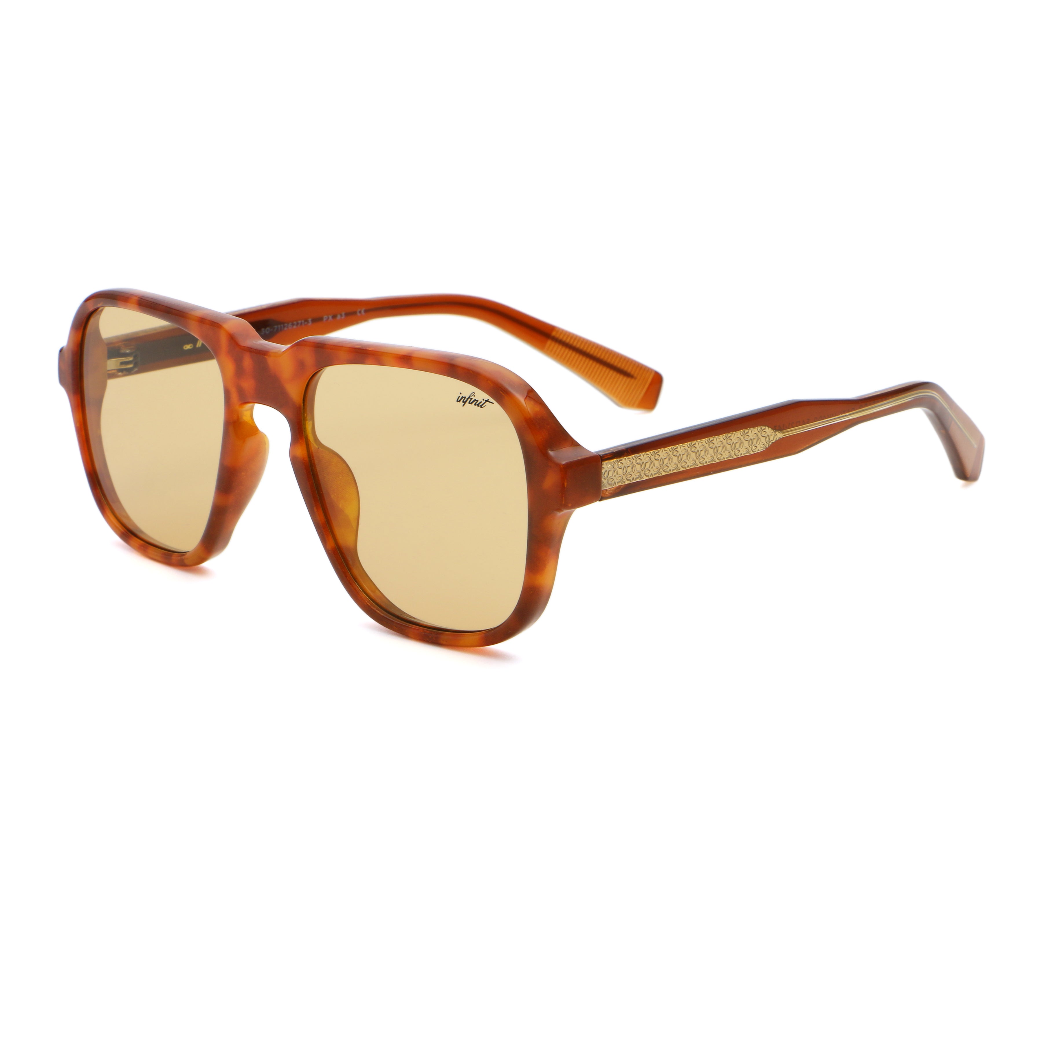 Anteojos de Sol - Burdeos Carey Rubio Lente Tostado