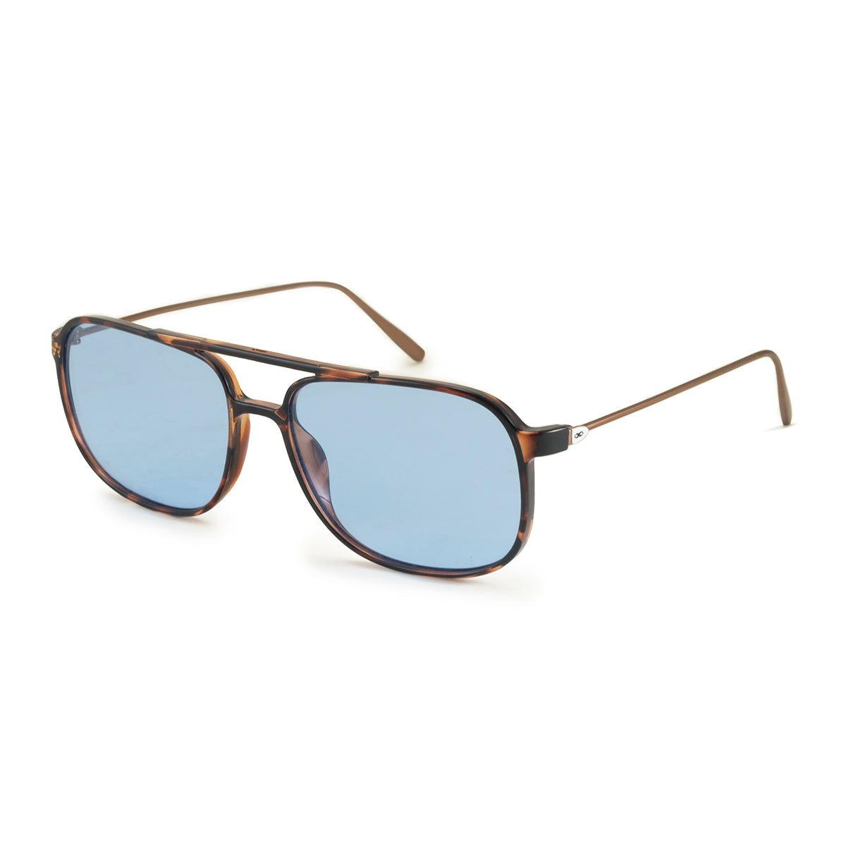 Anteojos de Sol - Caravan - Carey - Lente retro azul