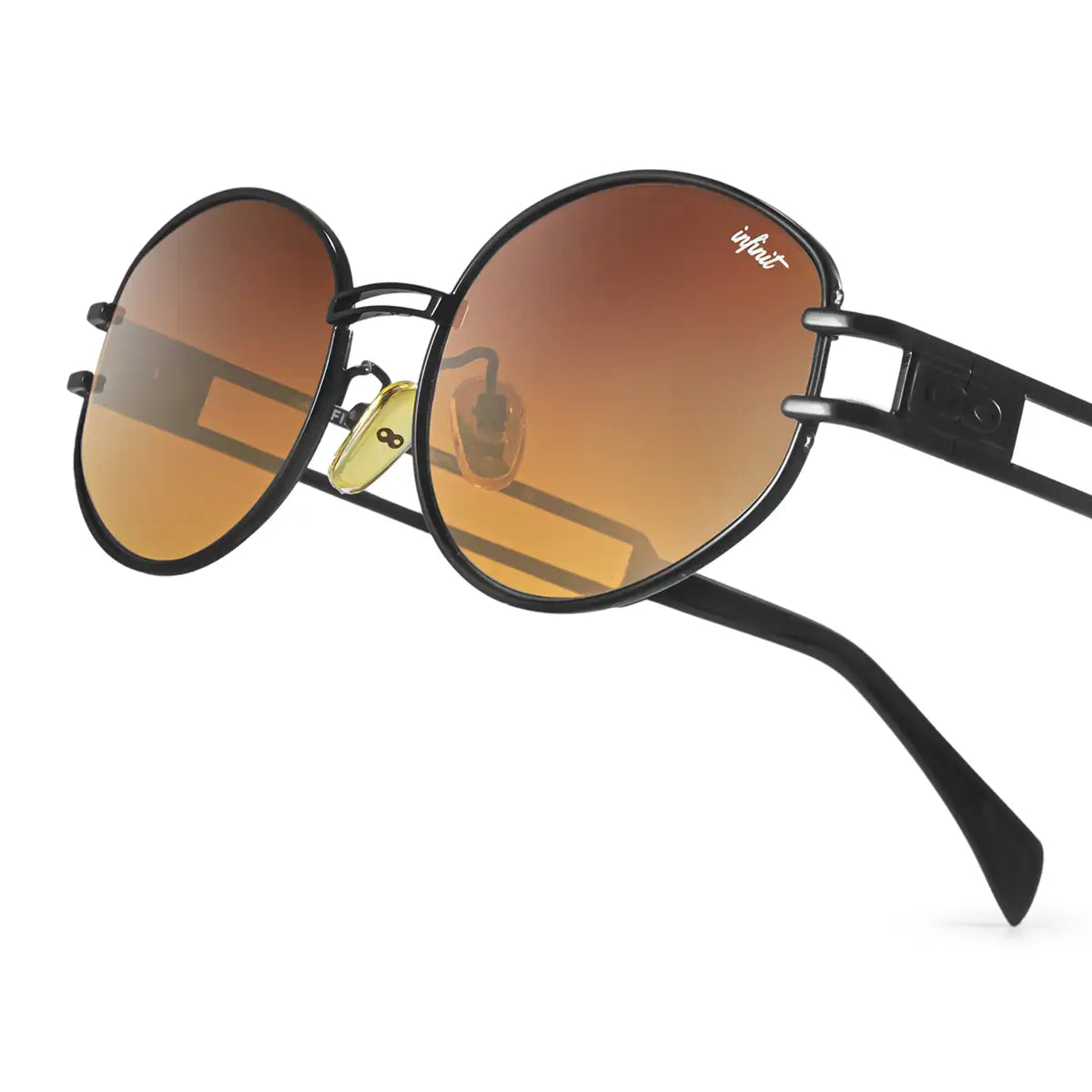 Anteojos de Sol - Georgia Negro Lente Ambar Degrade