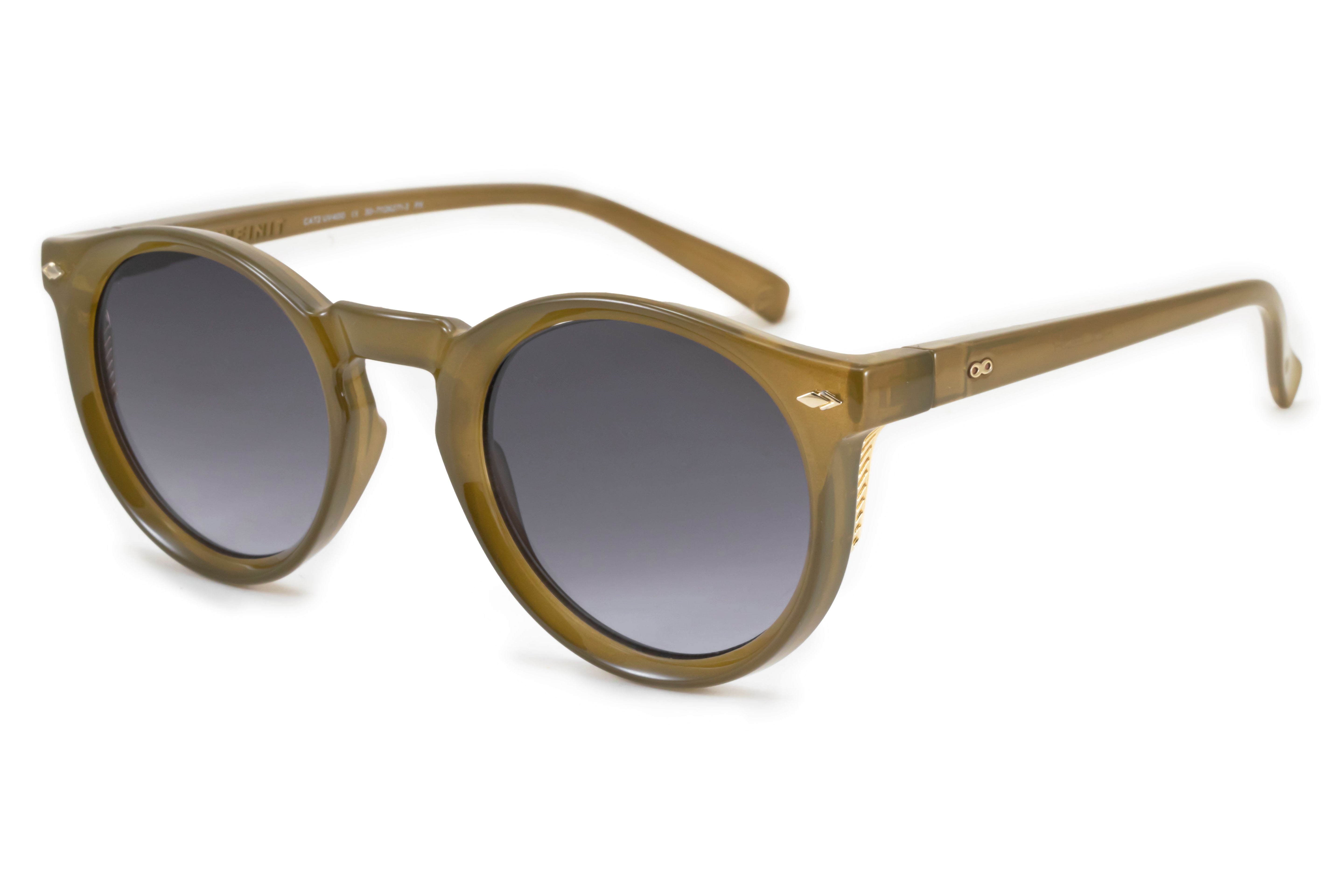 ANTEOJOS DE SOL - Holbox special edition - Milky Brown - Lente gris degrade