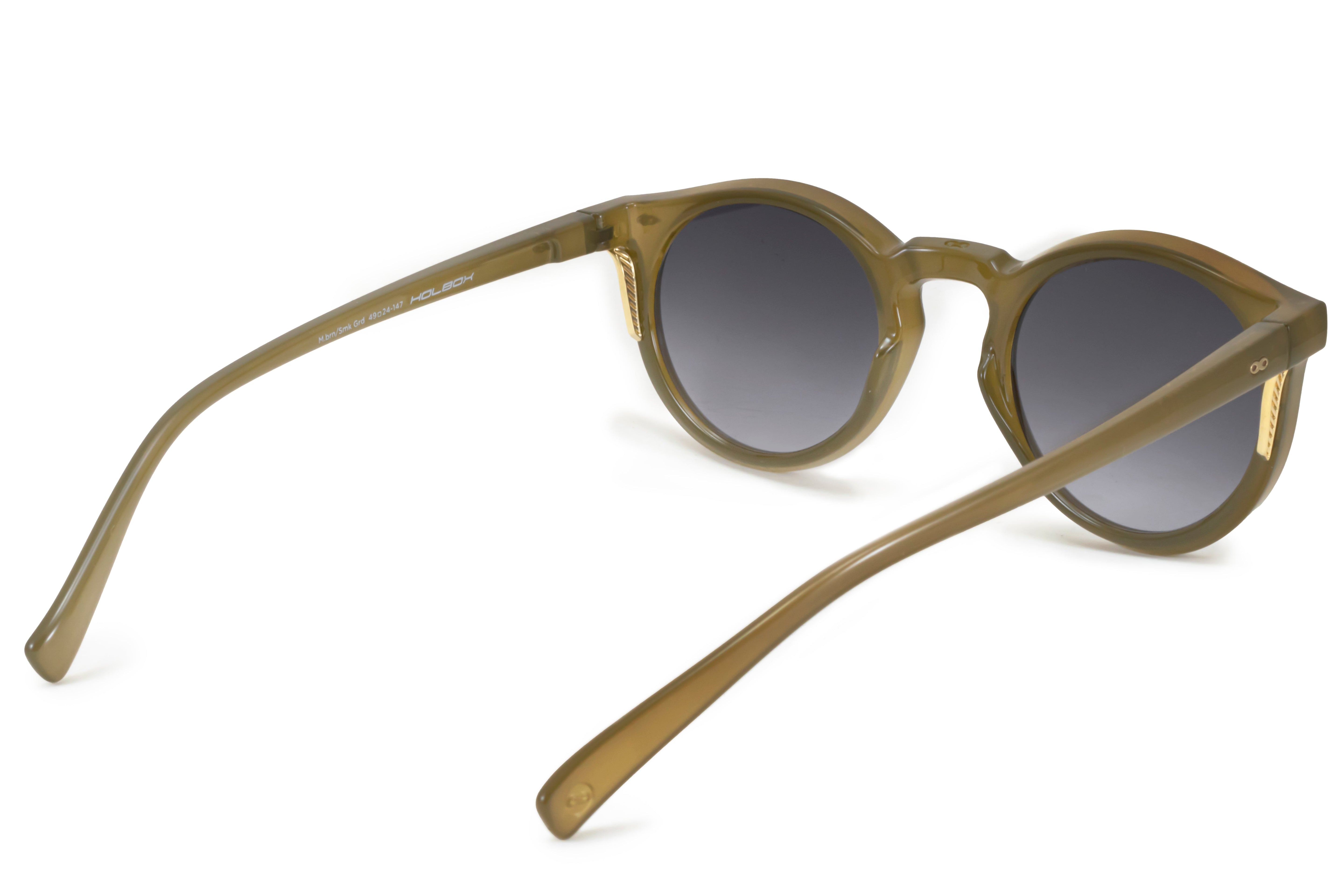 ANTEOJOS DE SOL - Holbox special edition - Milky Brown - Lente gris degrade