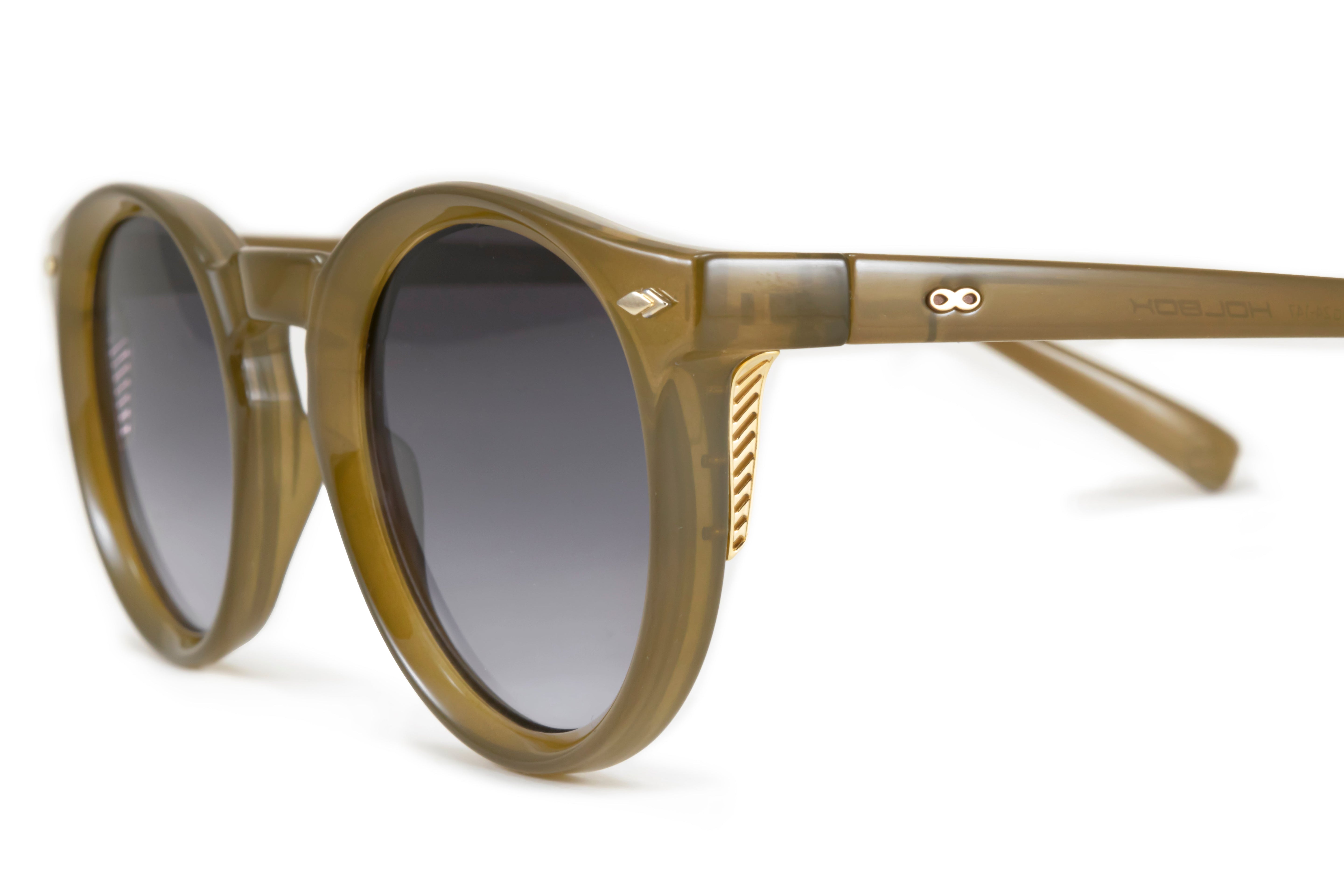 ANTEOJOS DE SOL - Holbox special edition - Milky Brown - Lente gris degrade