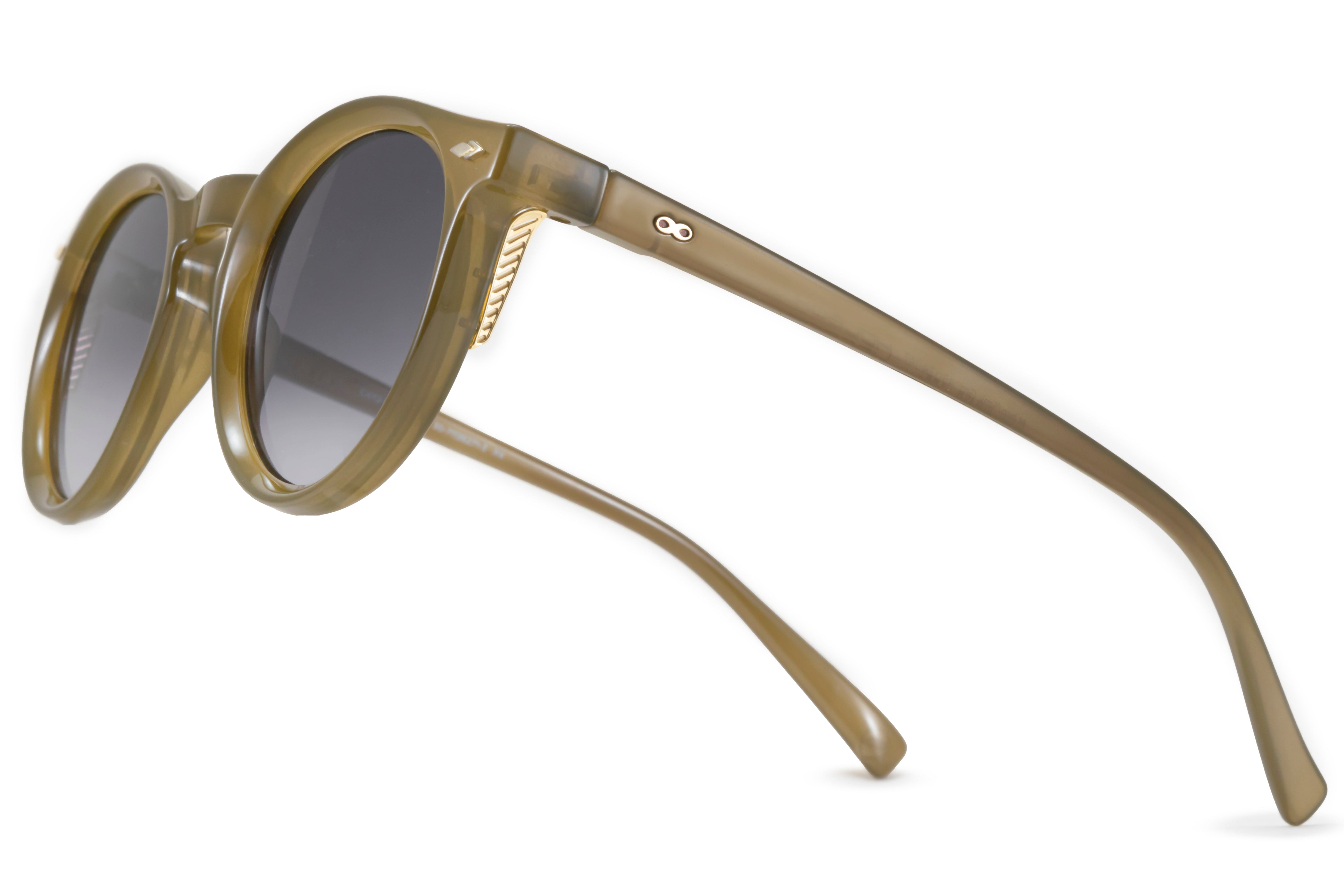 ANTEOJOS DE SOL - Holbox special edition - Milky Brown - Lente gris degrade