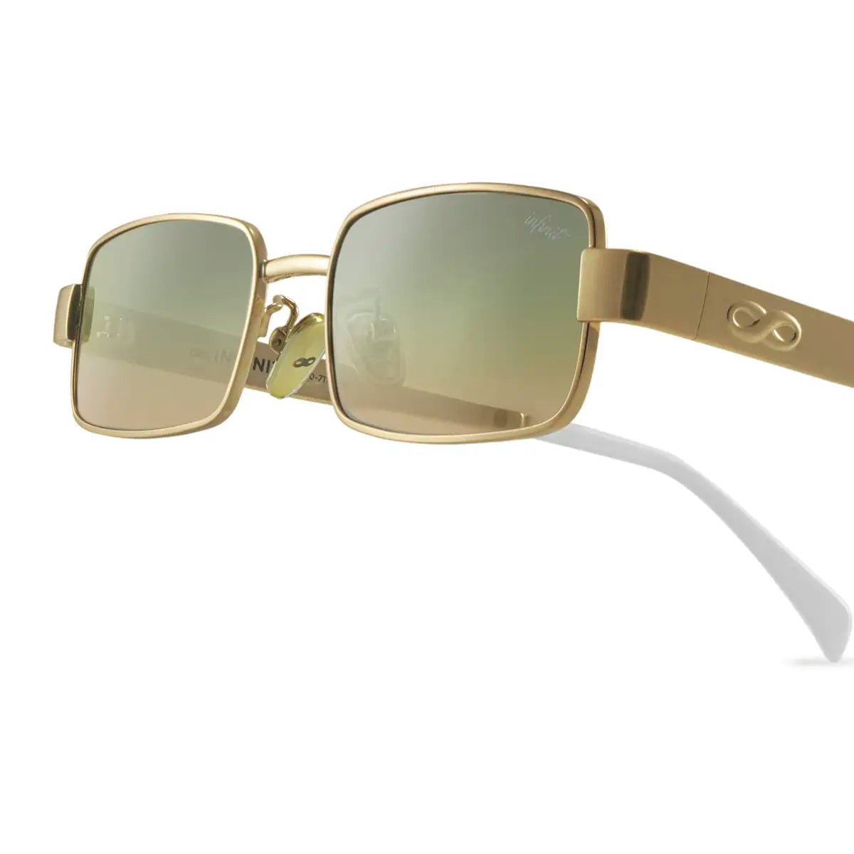 Anteojos de Sol - Honshu Dorado Lente Verde Degrade