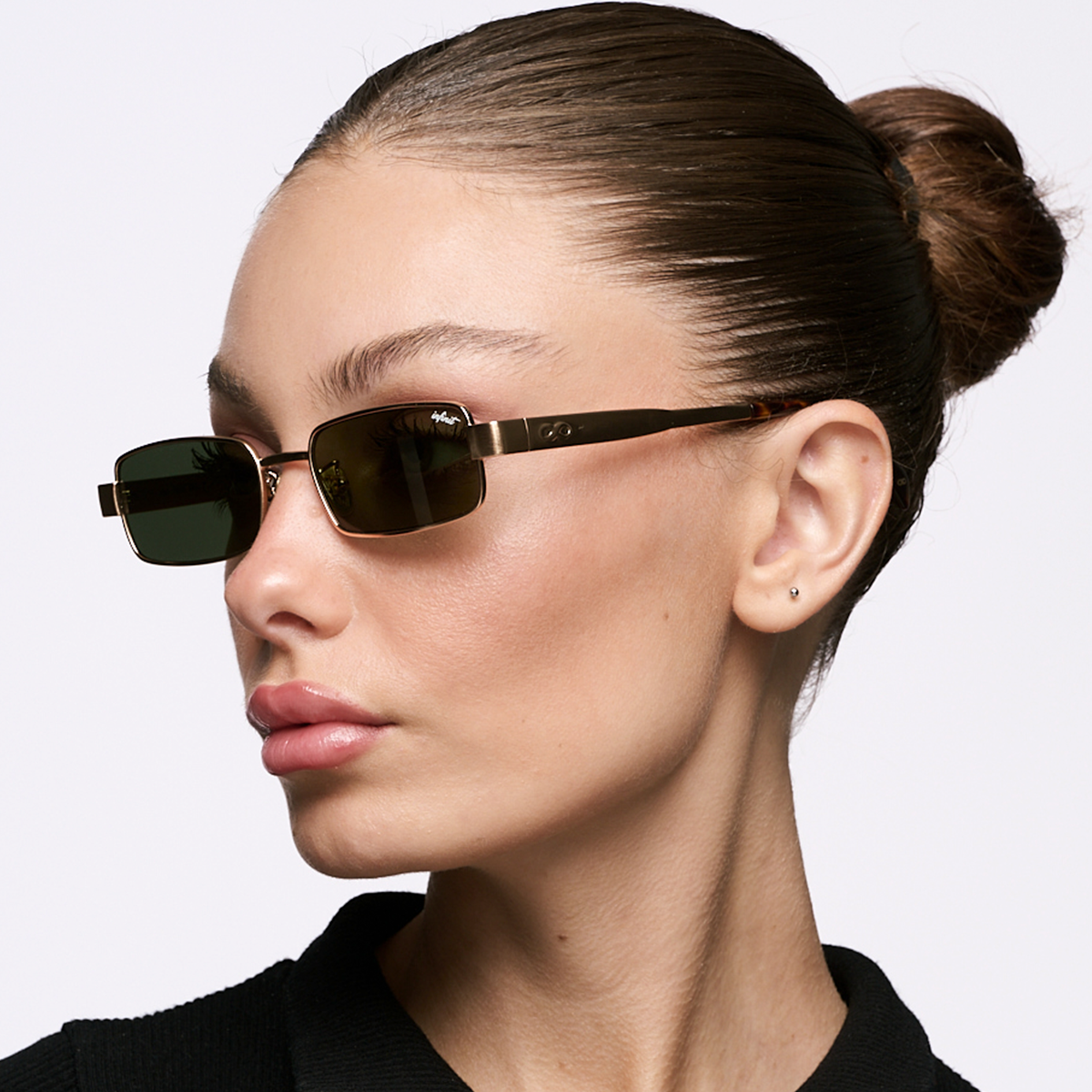 Anteojos de Sol - Honshu Dorado Lente Verde