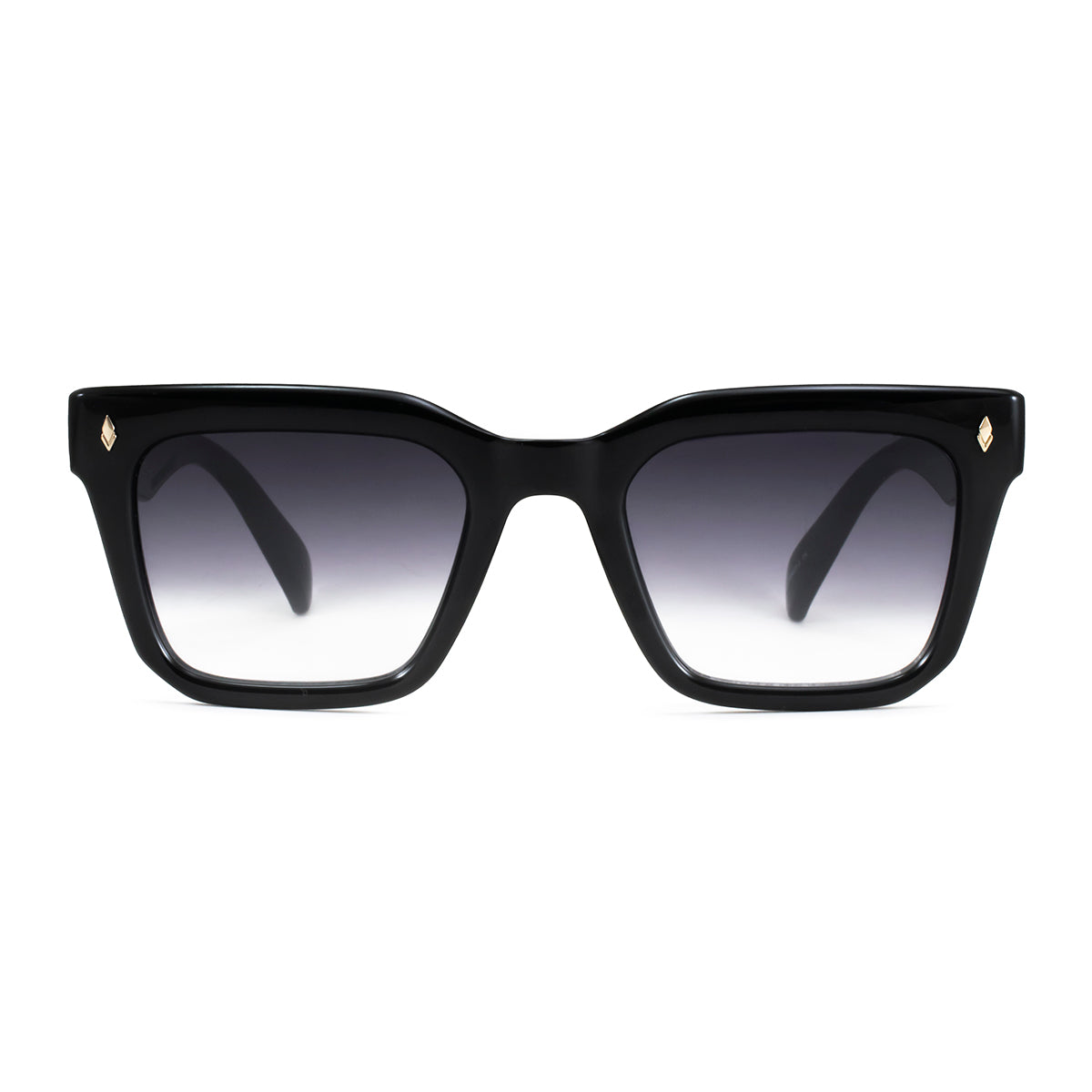 Anteojos De Sol - Jacobs - Negro Brillo - Lente Horizon Eco Sustentable