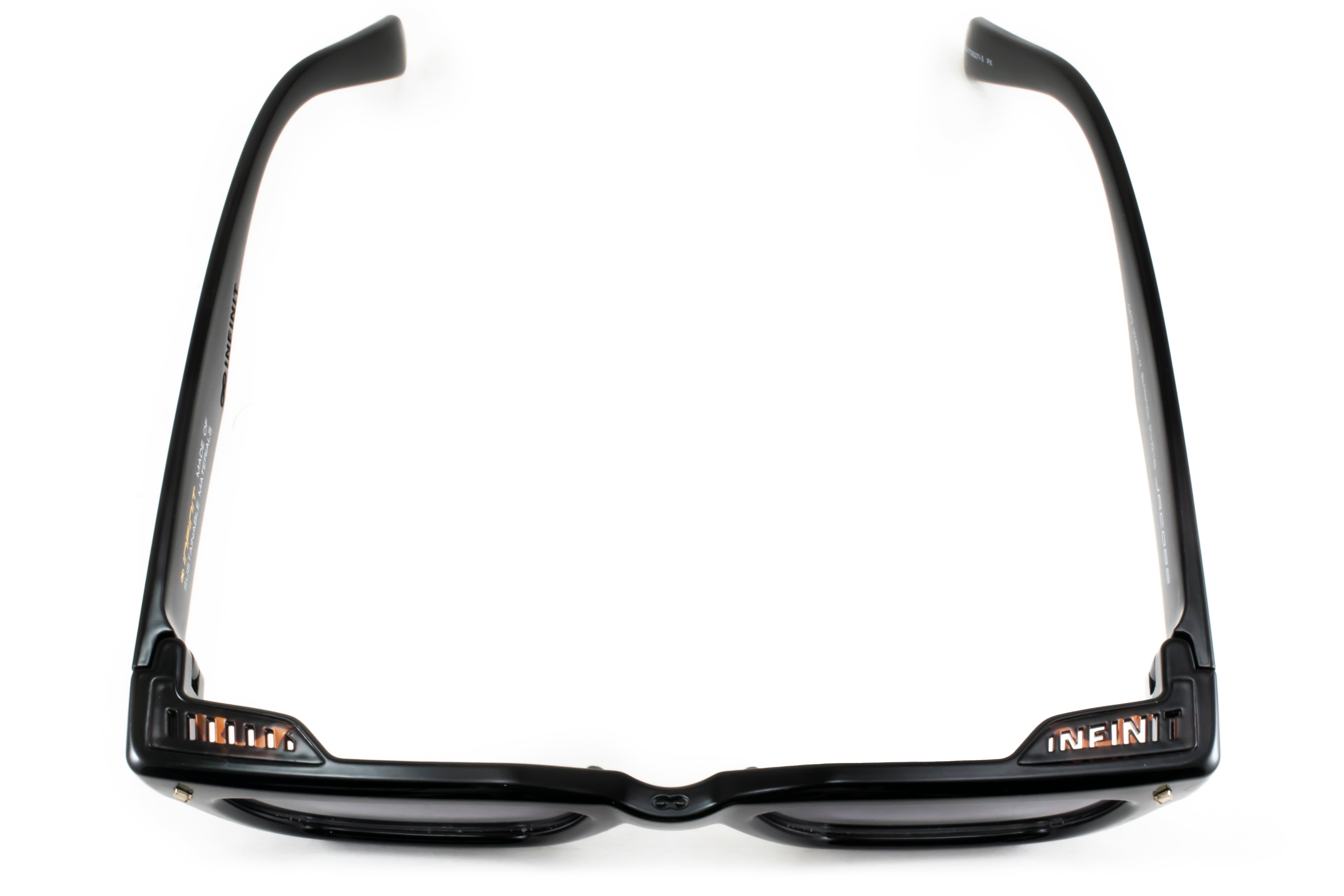 Anteojos De Sol - Jacobs - Negro Brillo - Lente Horizon Eco Sustentable