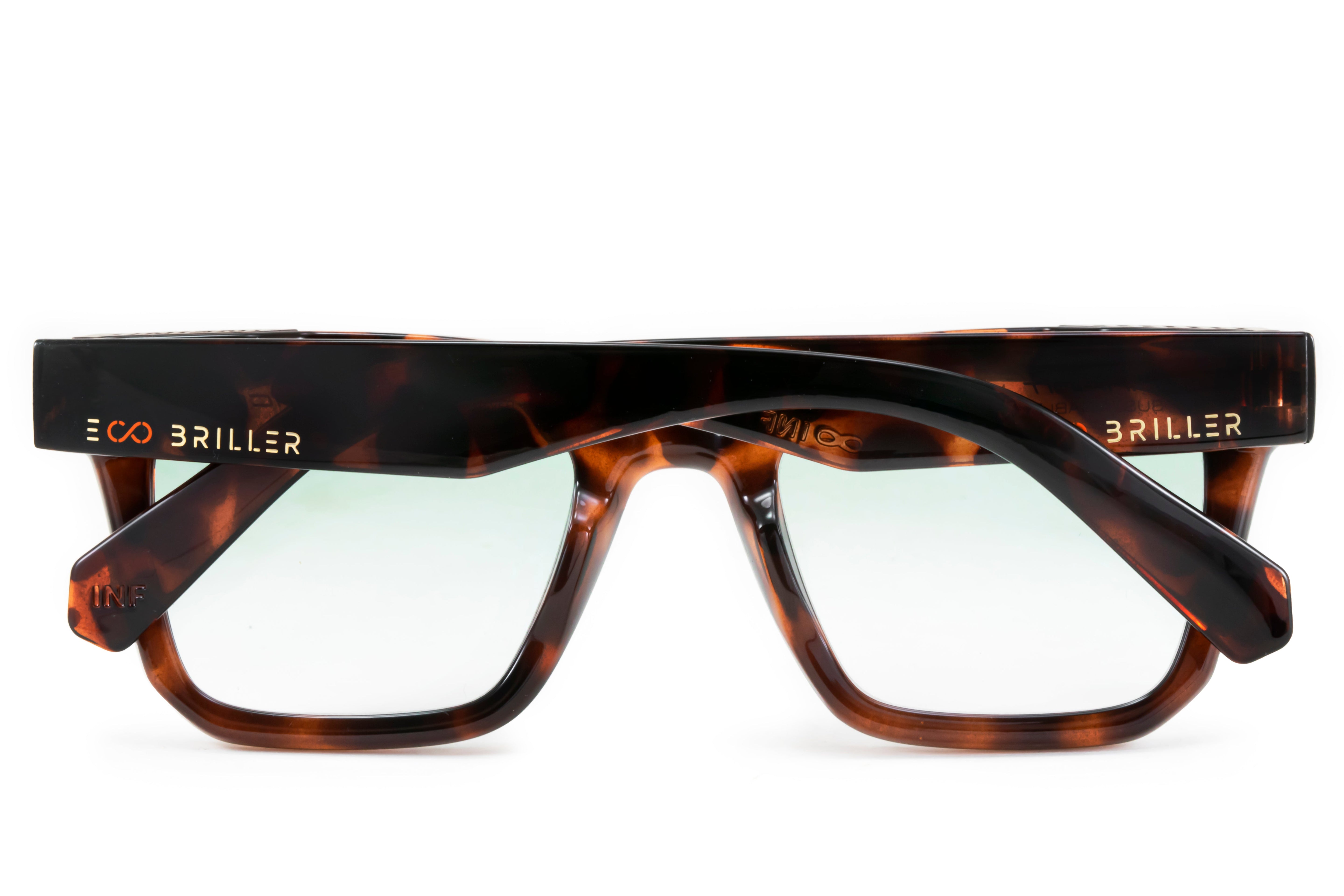 Anteojos de Sol - Jacobs - Carey - Lente verde degrade Eco Sustentable