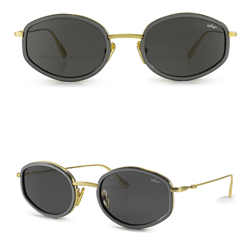 Anteojos de Sol - Kate - Gris Perlado - Lente Gris