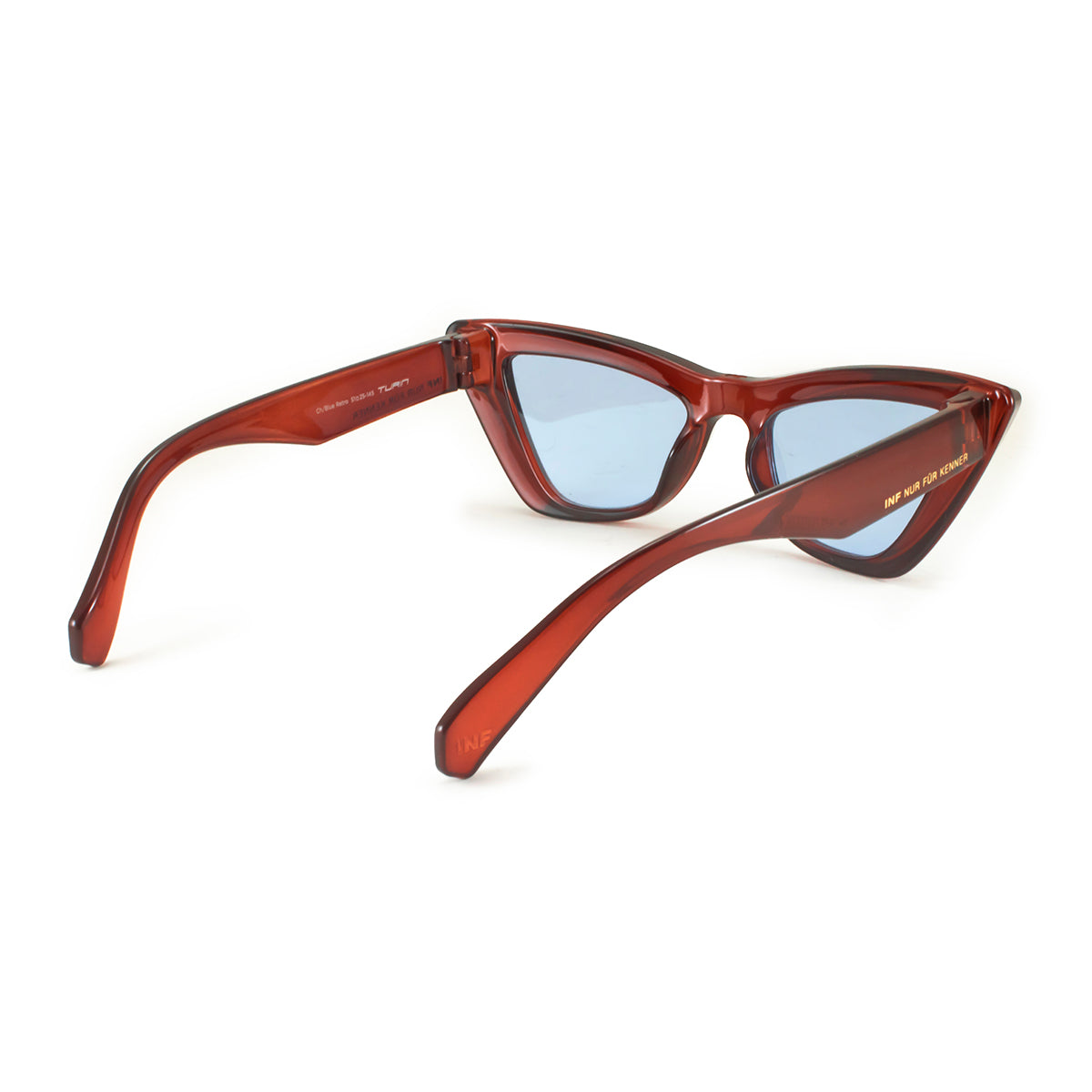 Anteojos de Sol - Linz - Chocolate - Lente Celeste