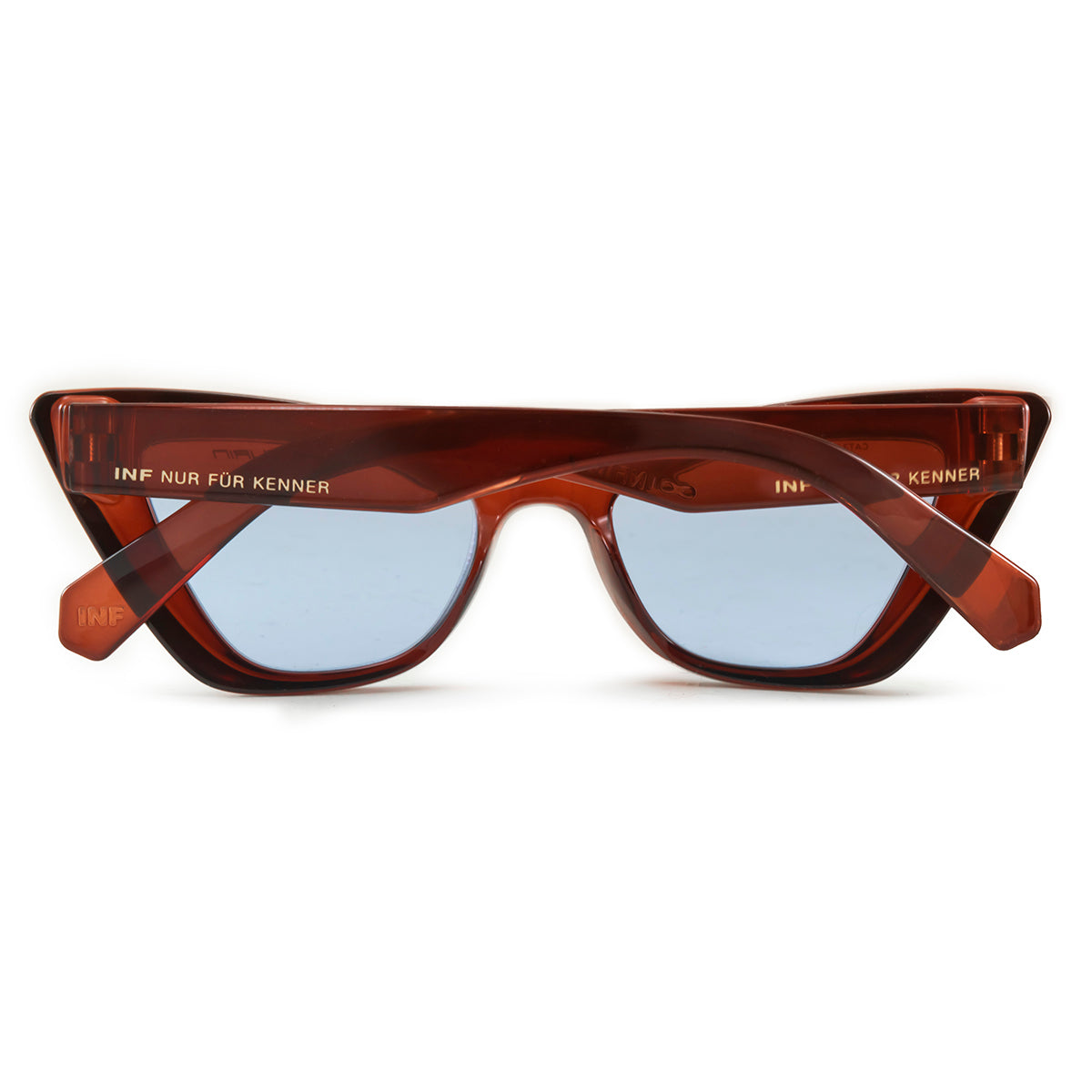 Anteojos de Sol - Linz - Chocolate - Lente Celeste