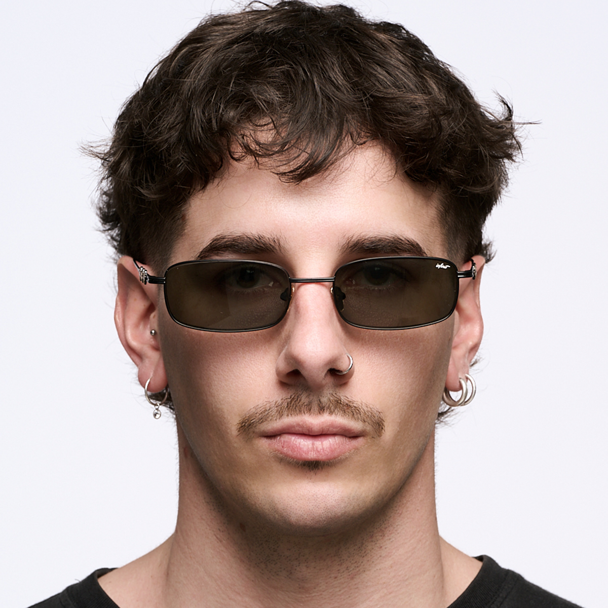 Anteojos de Sol - Mojave Negro Lente Verde