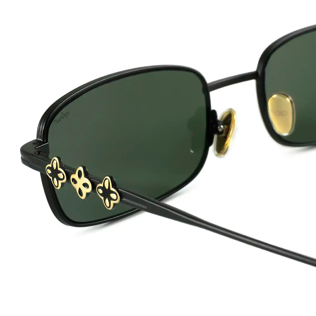 Anteojos de Sol - Mojave Negro Lente Verde