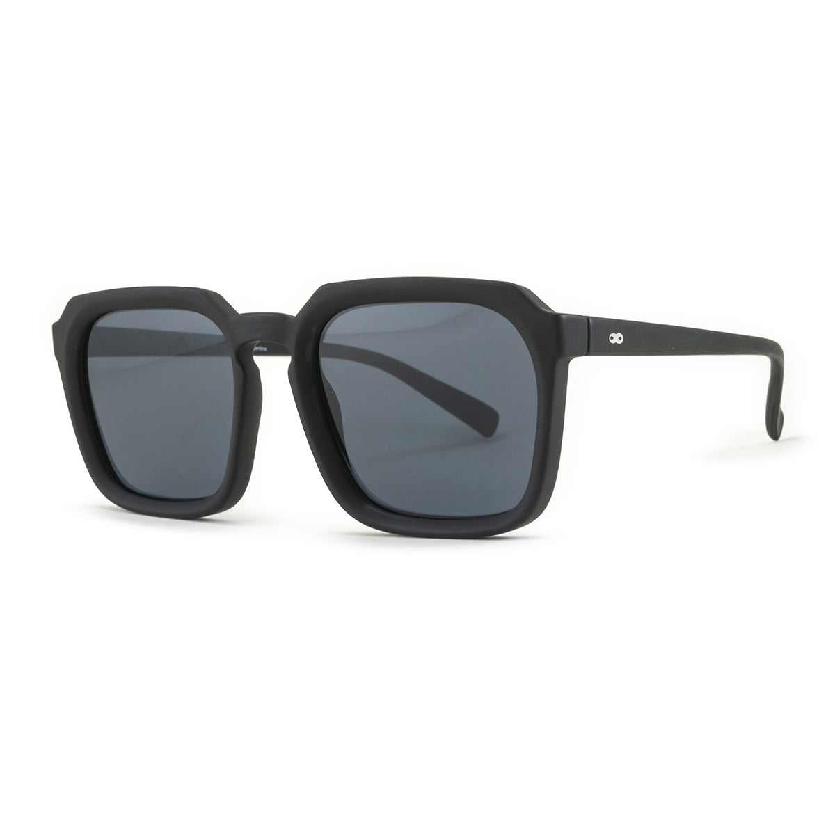 Anteojos de Sol - Monaco - Negro Mate - Lente polarizado Gris