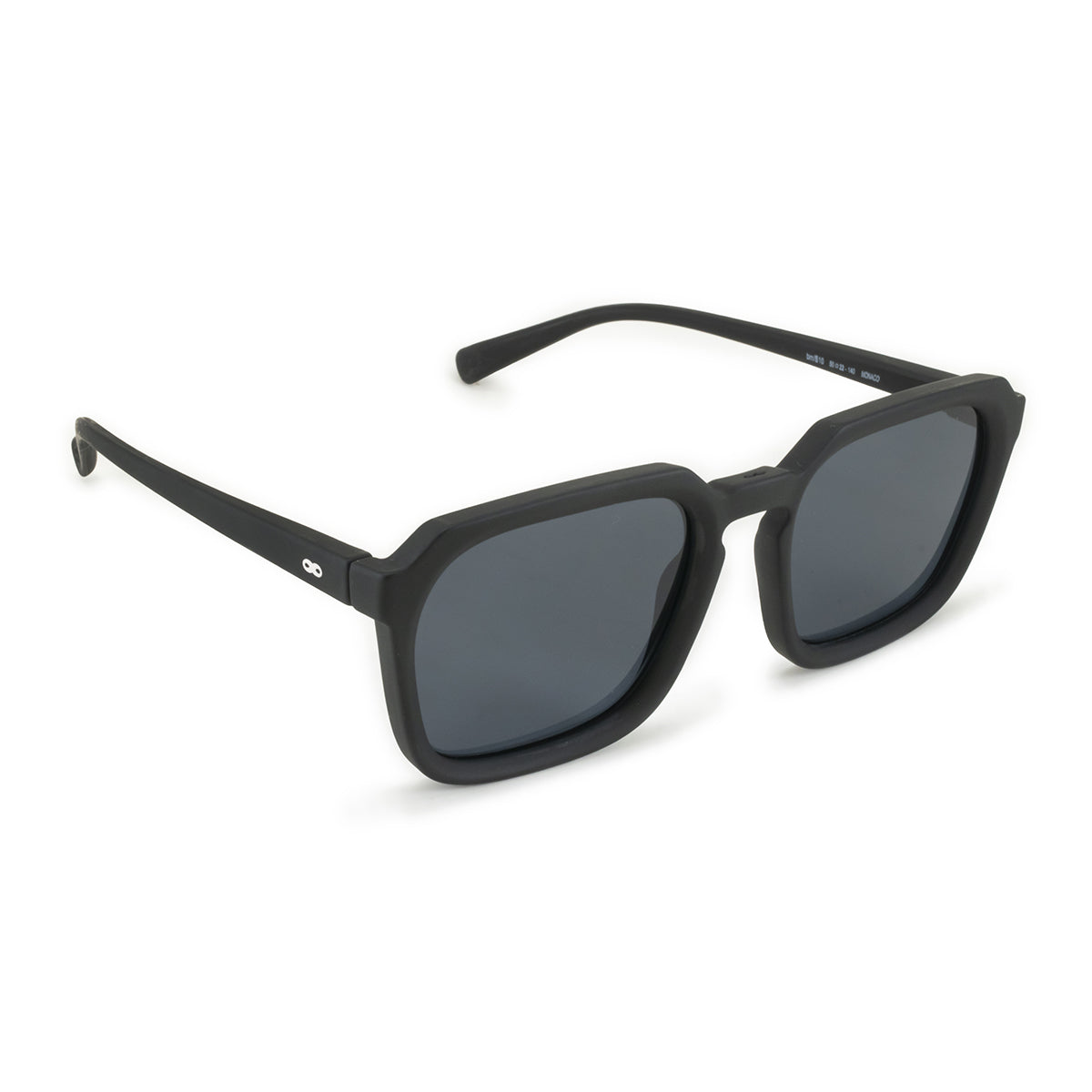 Anteojos de Sol - Monaco - Negro Mate - Lente polarizado Gris