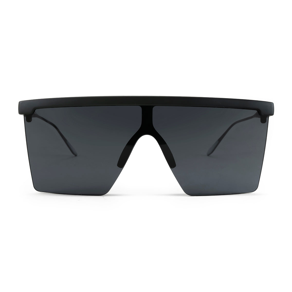 Anteojos de Sol - Moscow - Metal Negro Mate - Lente gris
