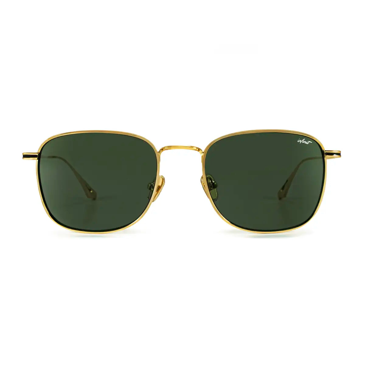 Anteojos de Sol - Secchia Dorado Lente Verde