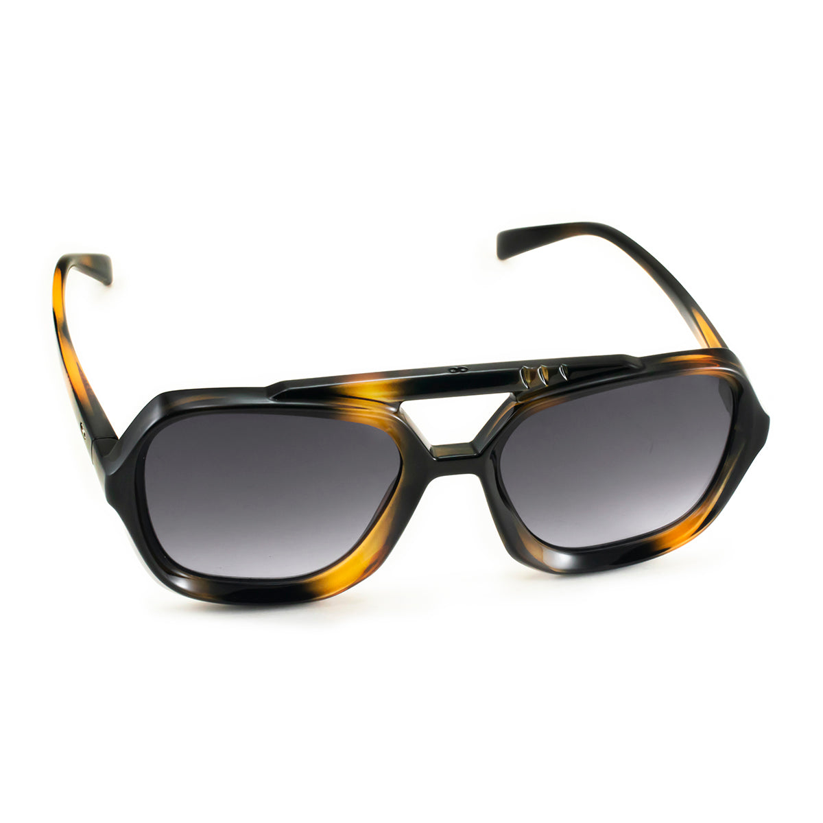 Anteojos de Sol - Tiger - Carey - Lente degrade gris