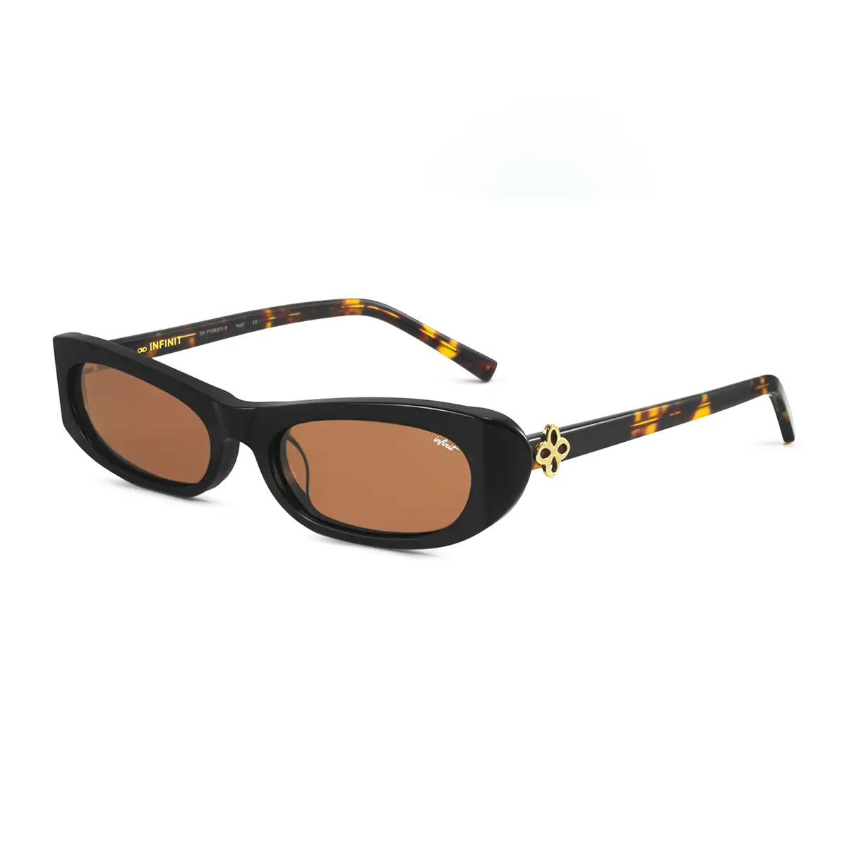 Anteojos de Sol - Trinity Negro Carey Lente Marron