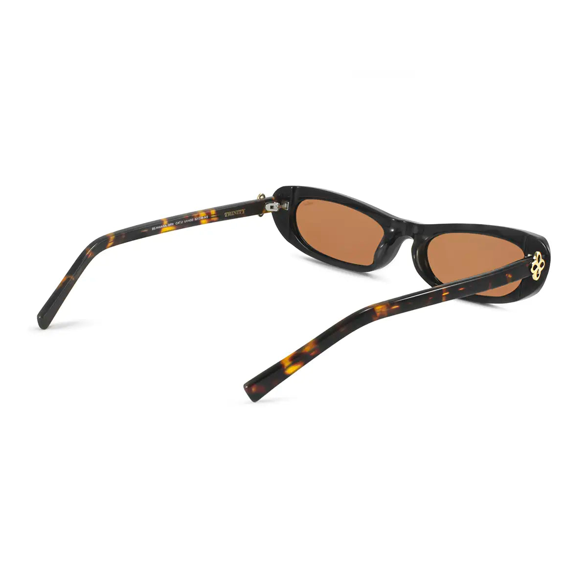 Anteojos de Sol - Trinity Negro Carey Lente Marron