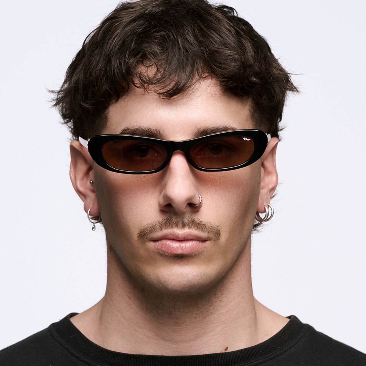 Anteojos de Sol - Trinity Negro Carey Lente Marron