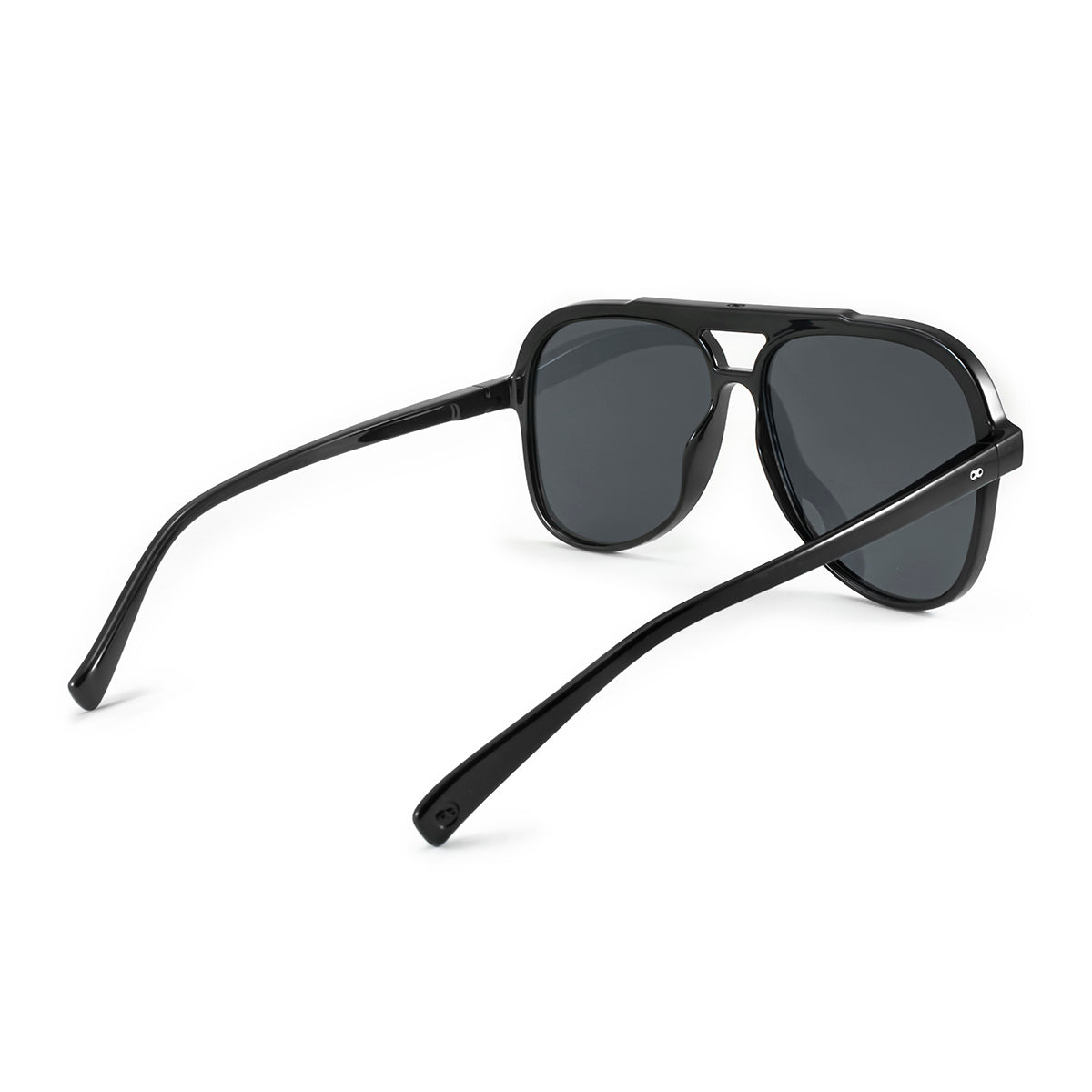 Anteojos de Sol - Triple XXX - Negro Brillo - Lente gris polarizada