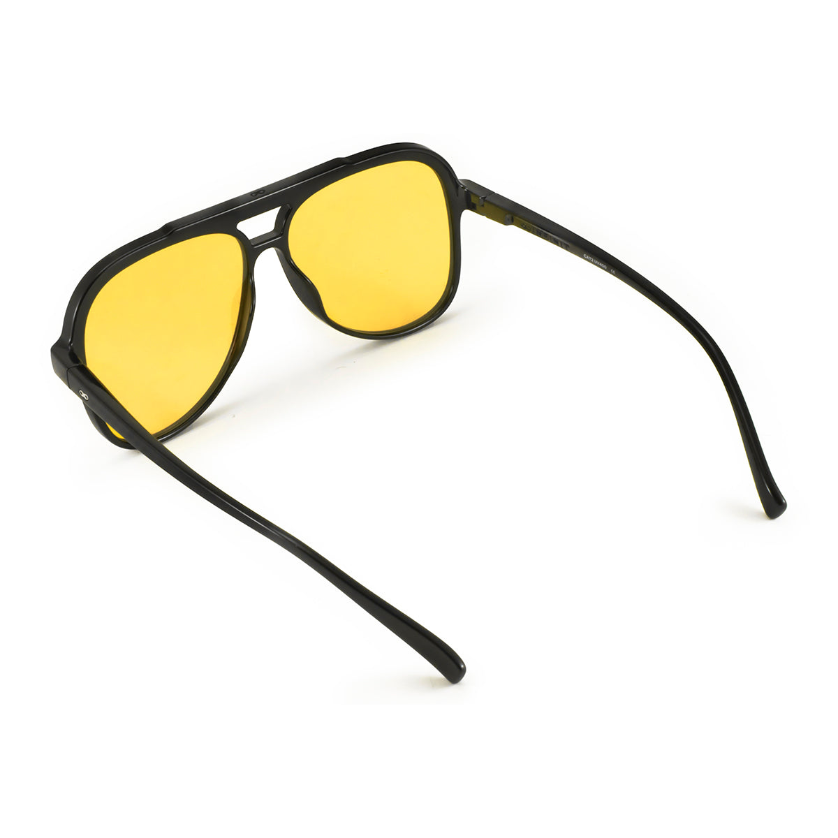 Anteojos de Sol - Triple XXX - Negro Brillo - Lente amarillo