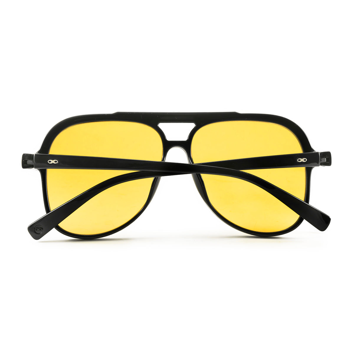 Anteojos de Sol - Triple XXX - Negro Brillo - Lente amarillo
