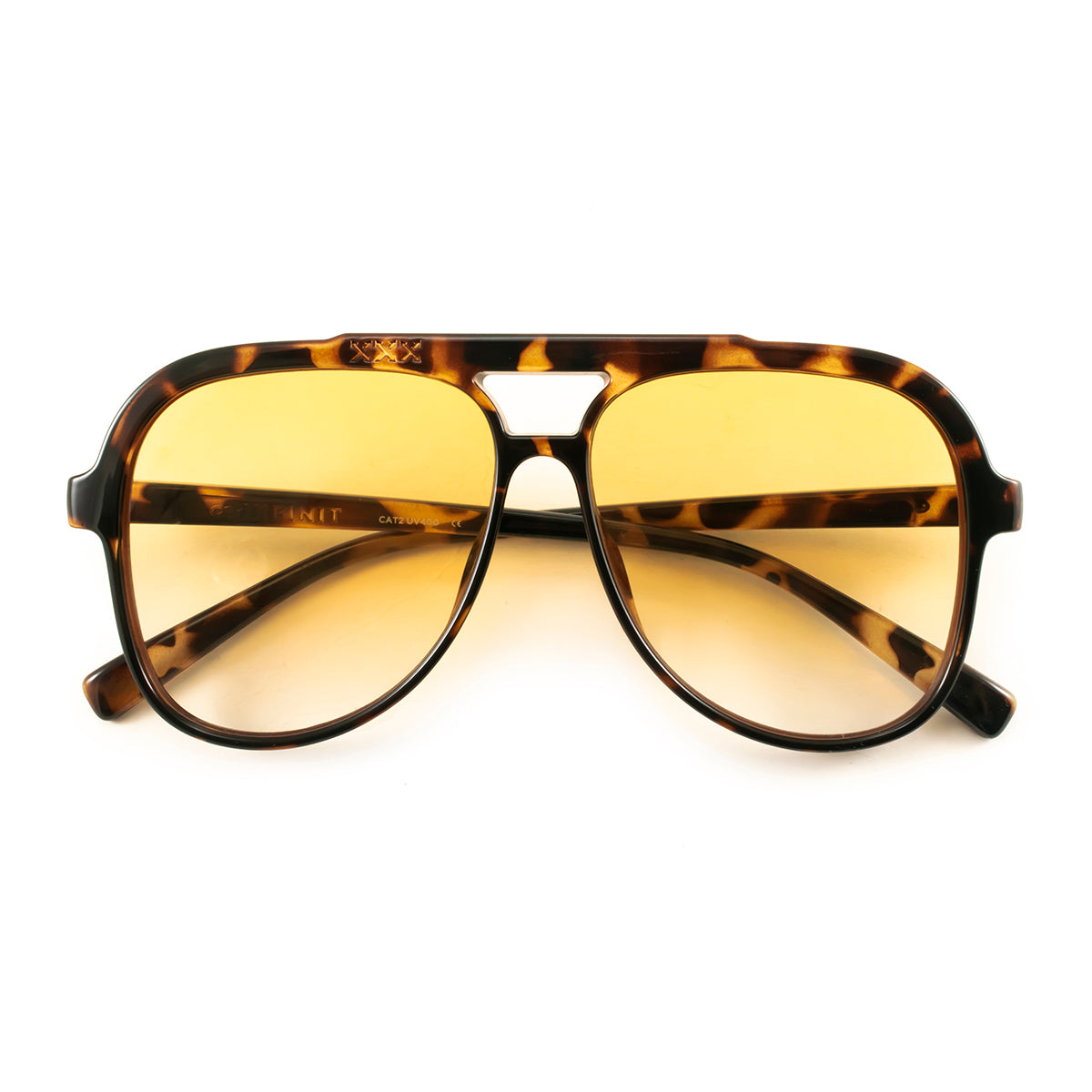 Anteojos de Sol - Triple XXX - Carey - Lente degrade naranja