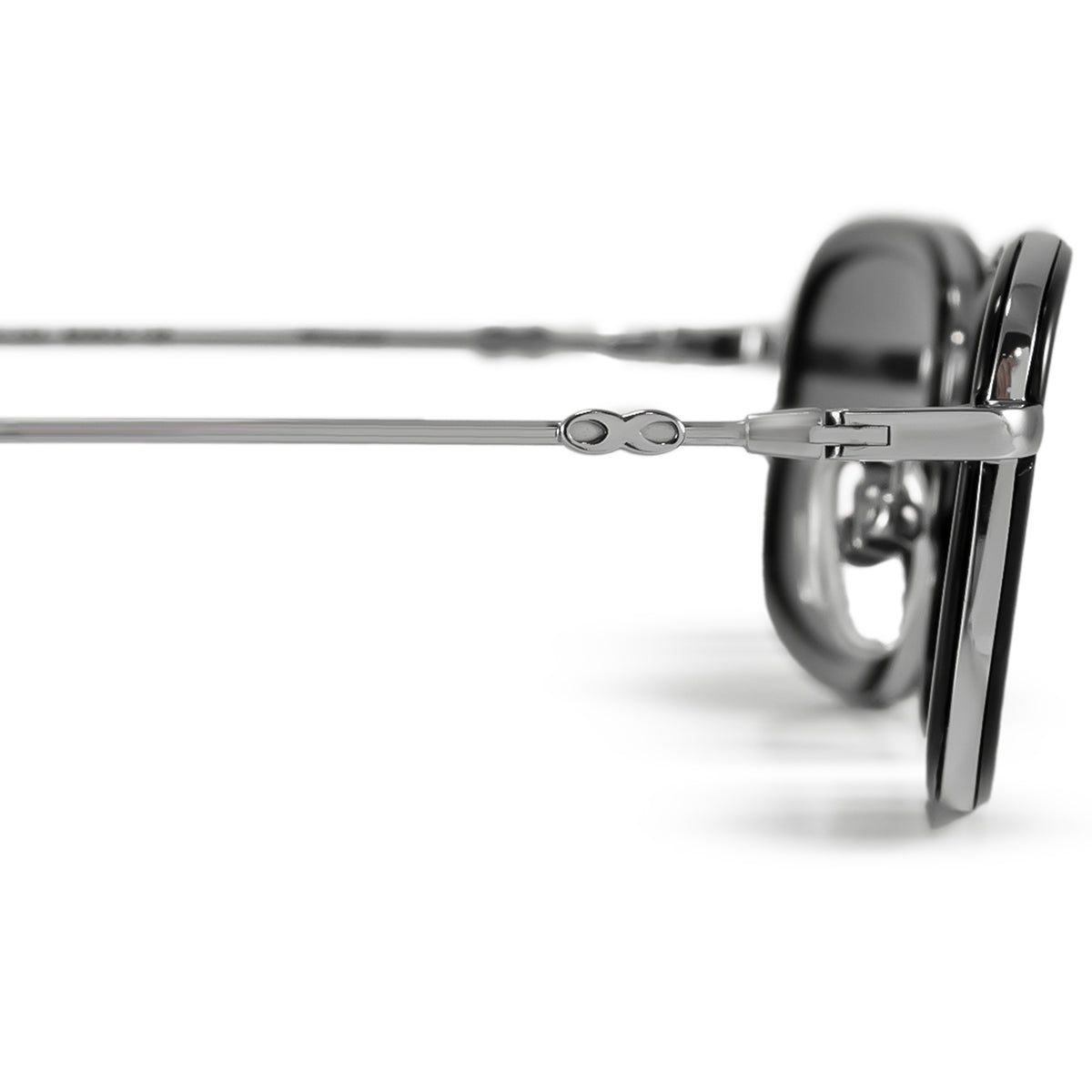 Anteojos de Sol - Tyler - Negro Brillo - Lente Gris