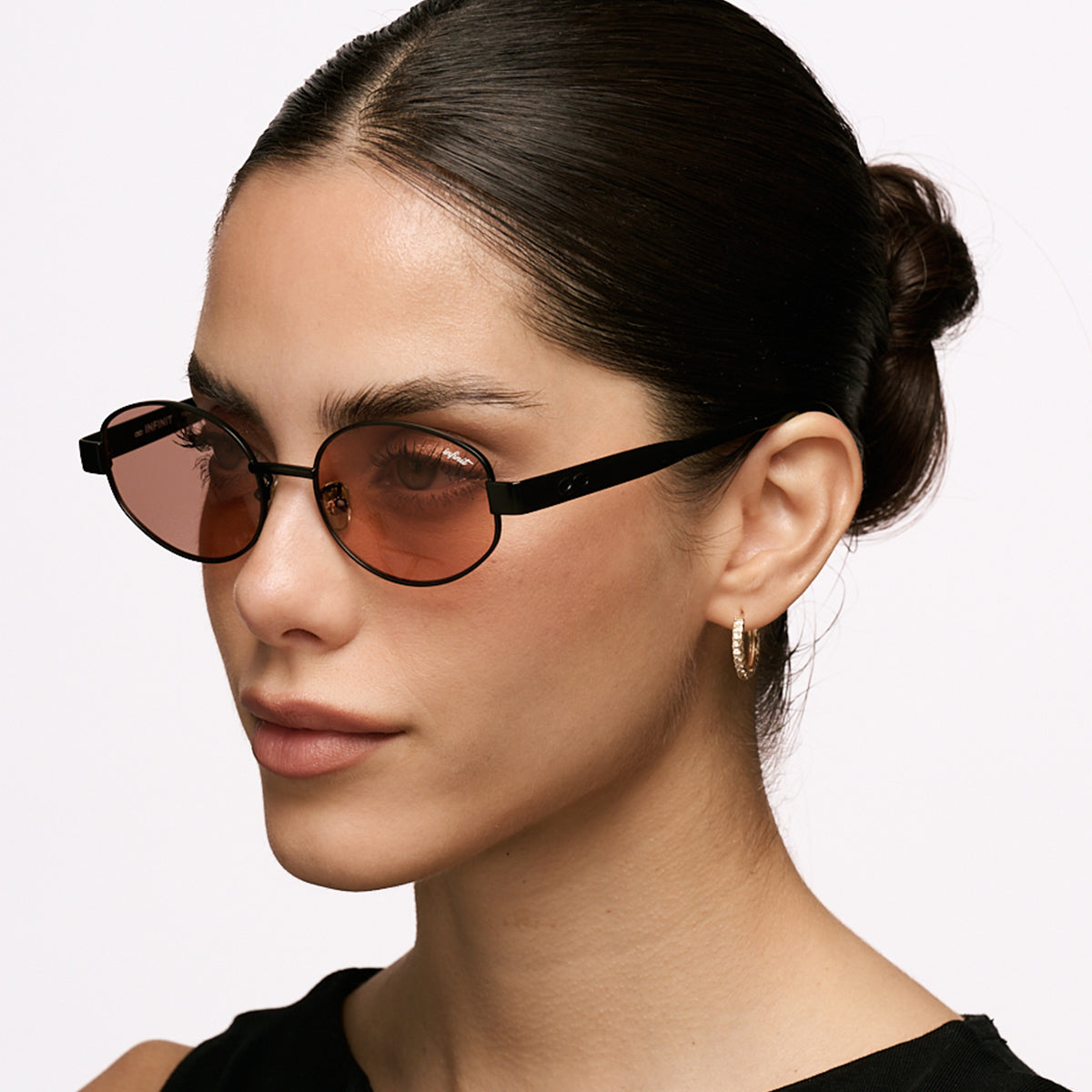 Anteojos de Sol - Alaska Negro Lente Coral