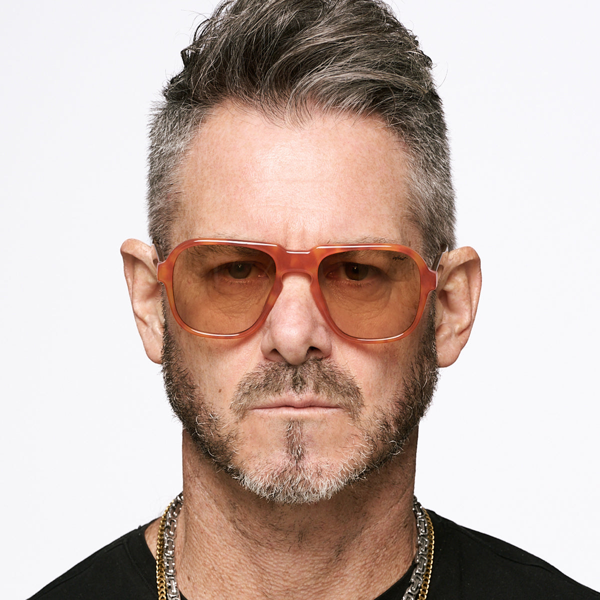 Anteojos de Sol - Burdeos Carey Rubio Lente Tostado