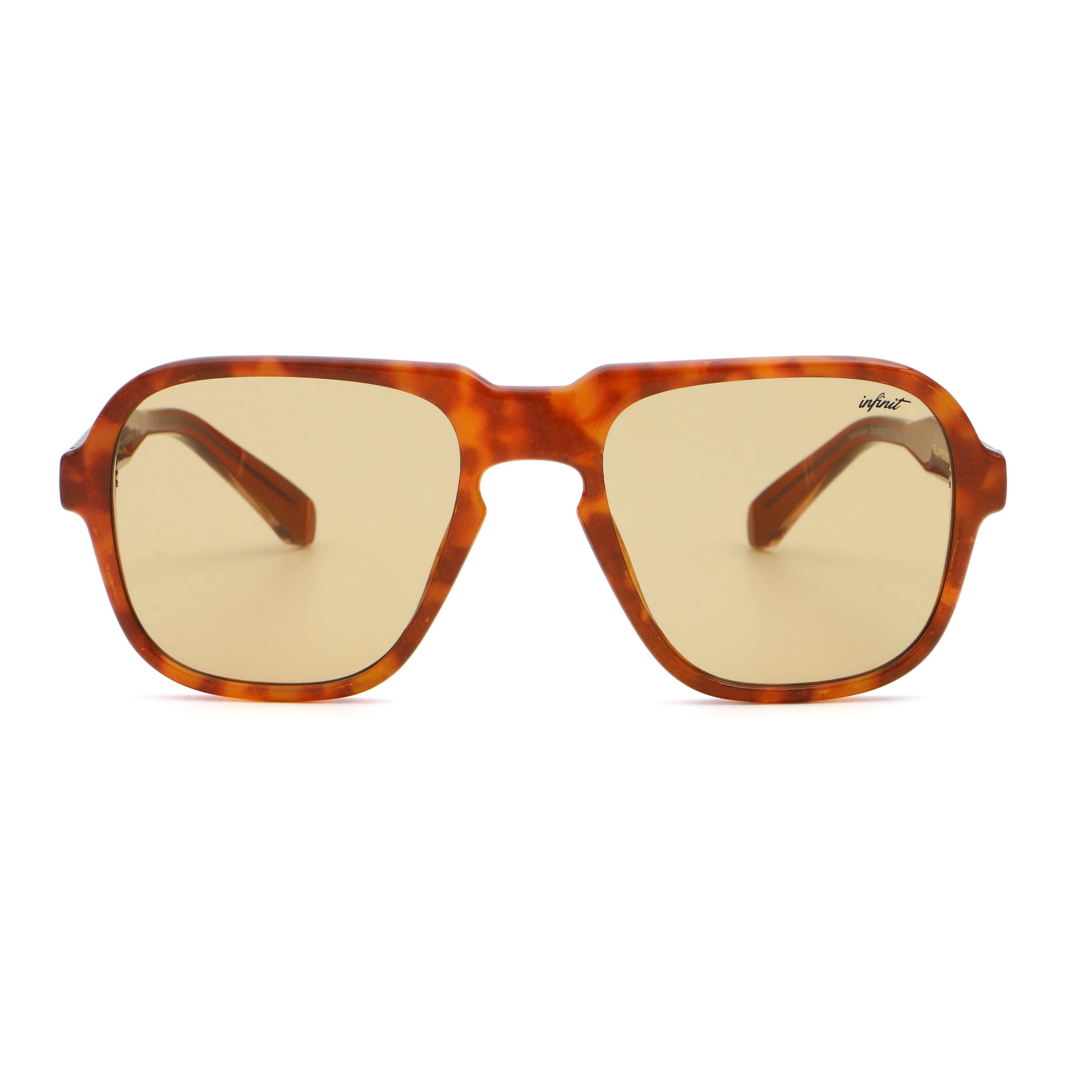 Anteojos de Sol - Burdeos Carey Rubio Lente Tostado