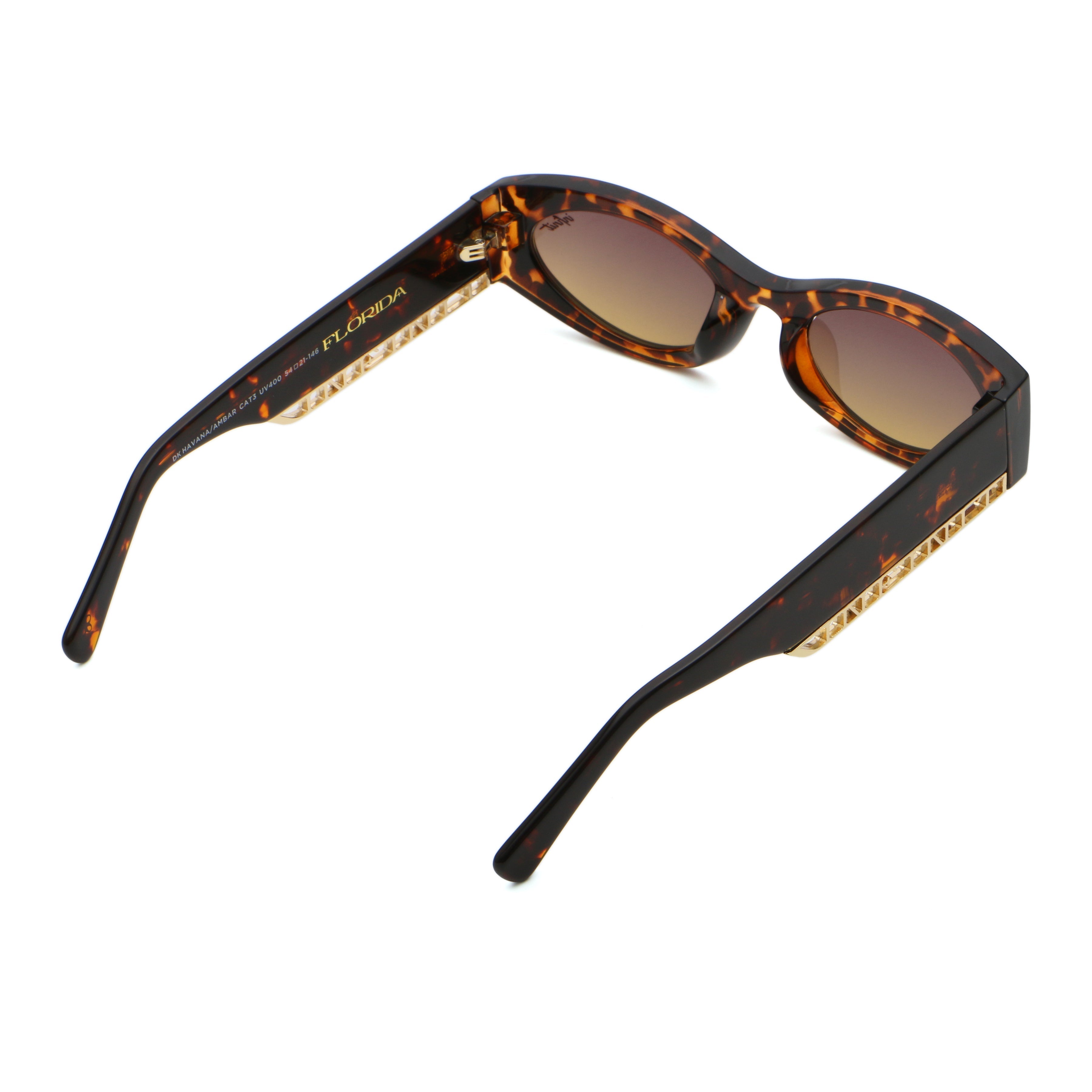 Anteojos de Sol - Florida Carey Lente Ambar Degrade