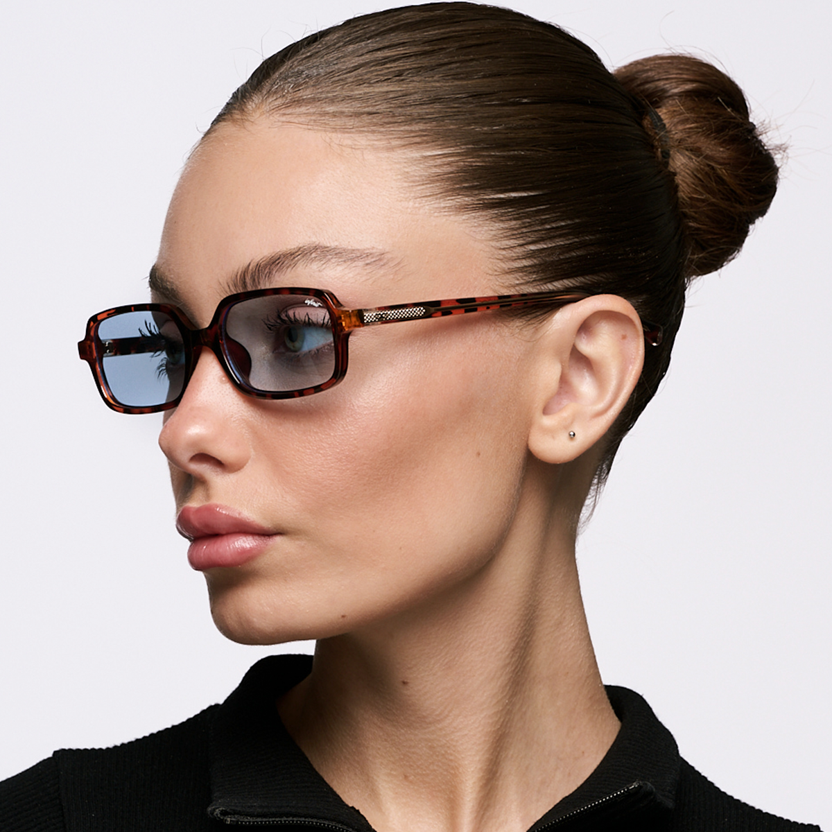 Anteojos de Sol - Glyze Carey Lente Celeste