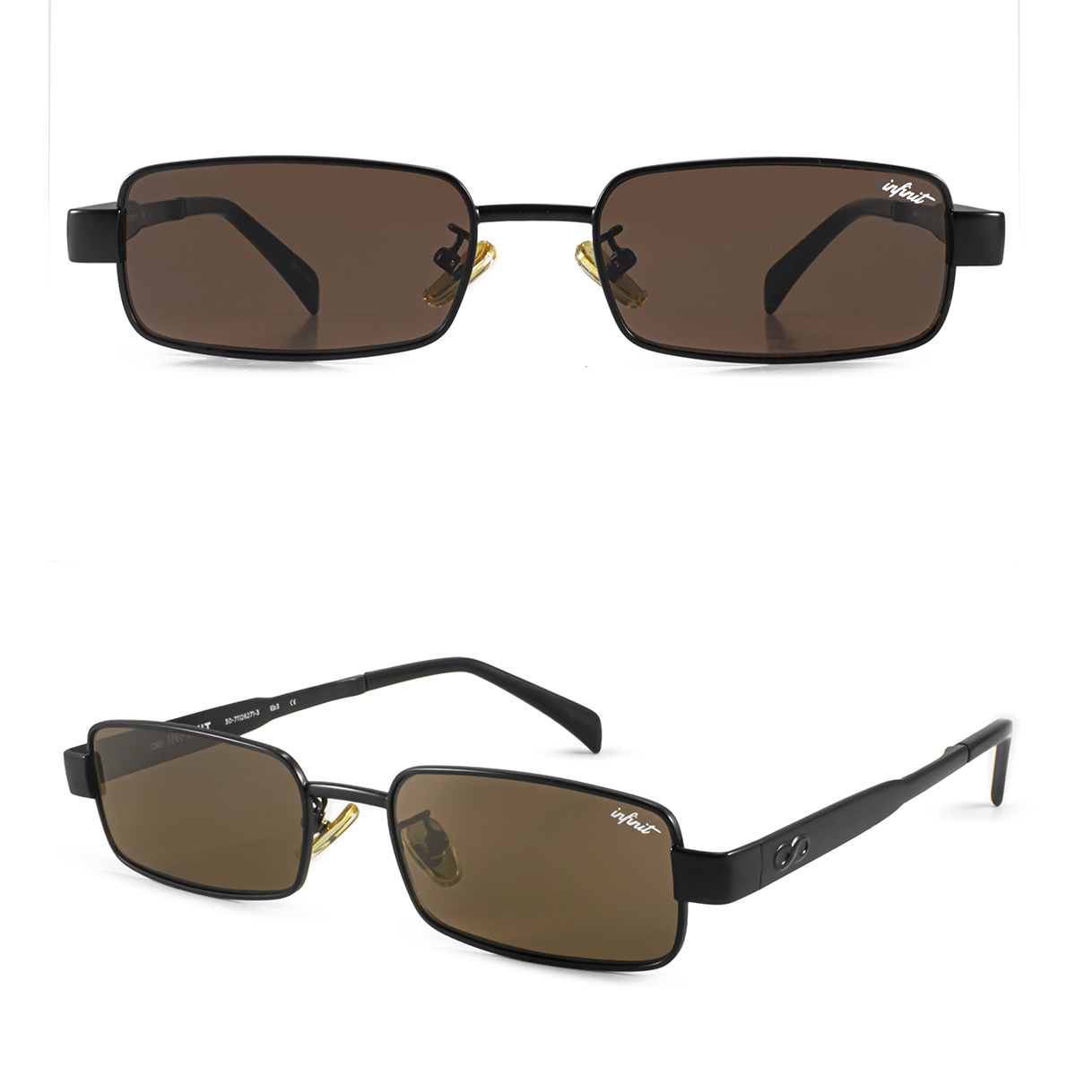 Anteojos de Sol - Honshu Negro Lente Marron