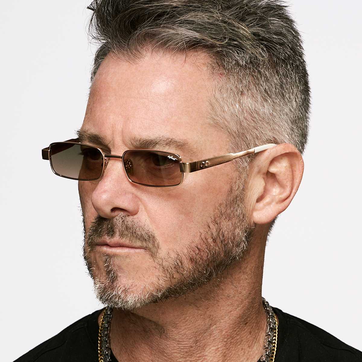 Anteojos de Sol - Honshu Dorado Lente Verde Degrade