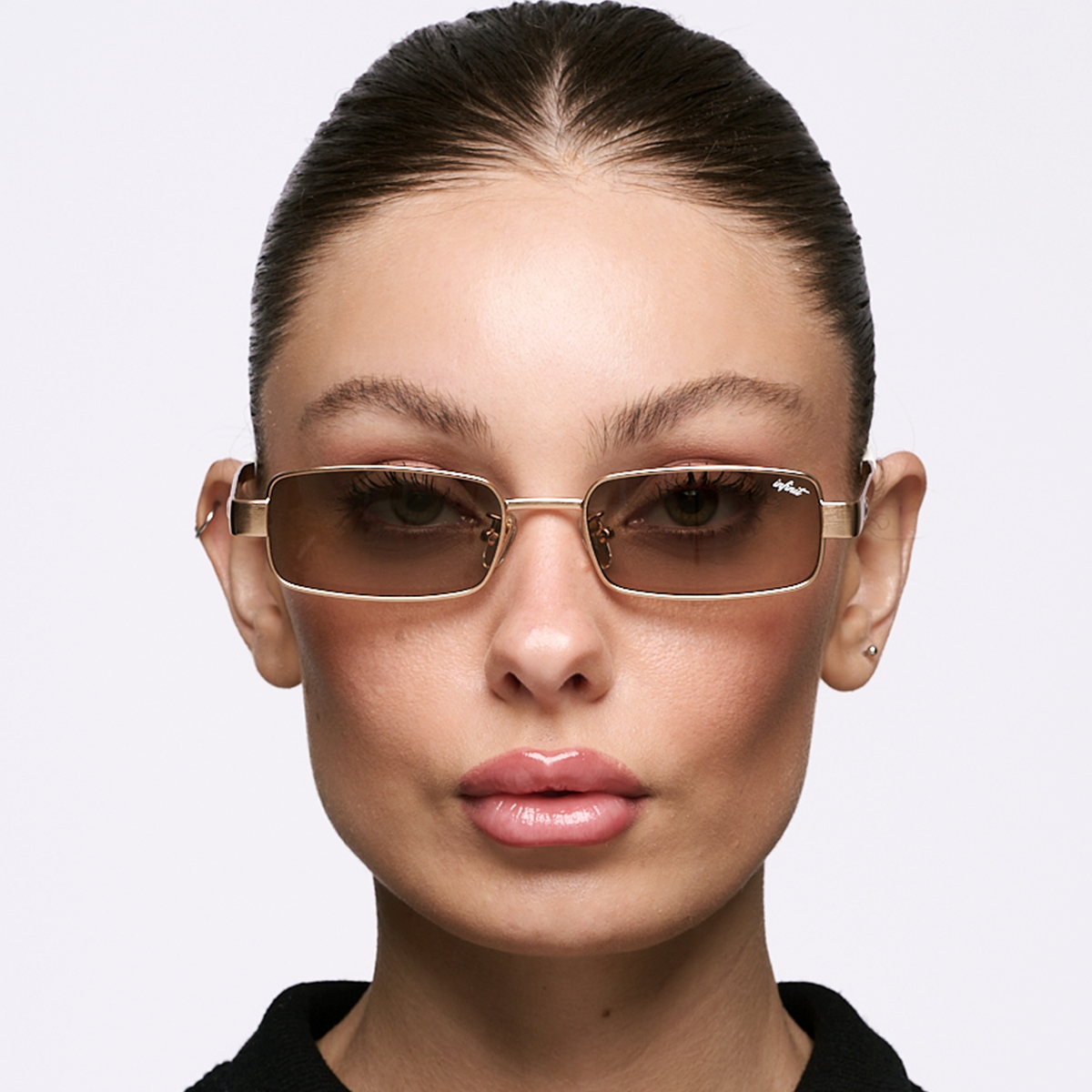 Anteojos de Sol - Honshu Dorado Lente Verde Degrade