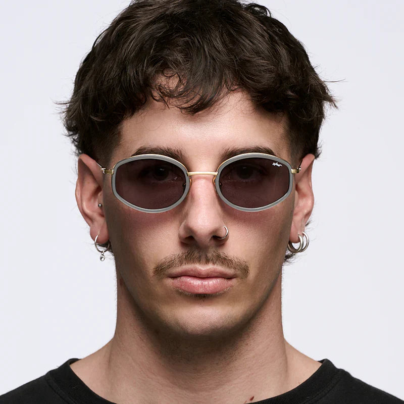 Anteojos de Sol - Kate - Gris Perlado - Lente Gris