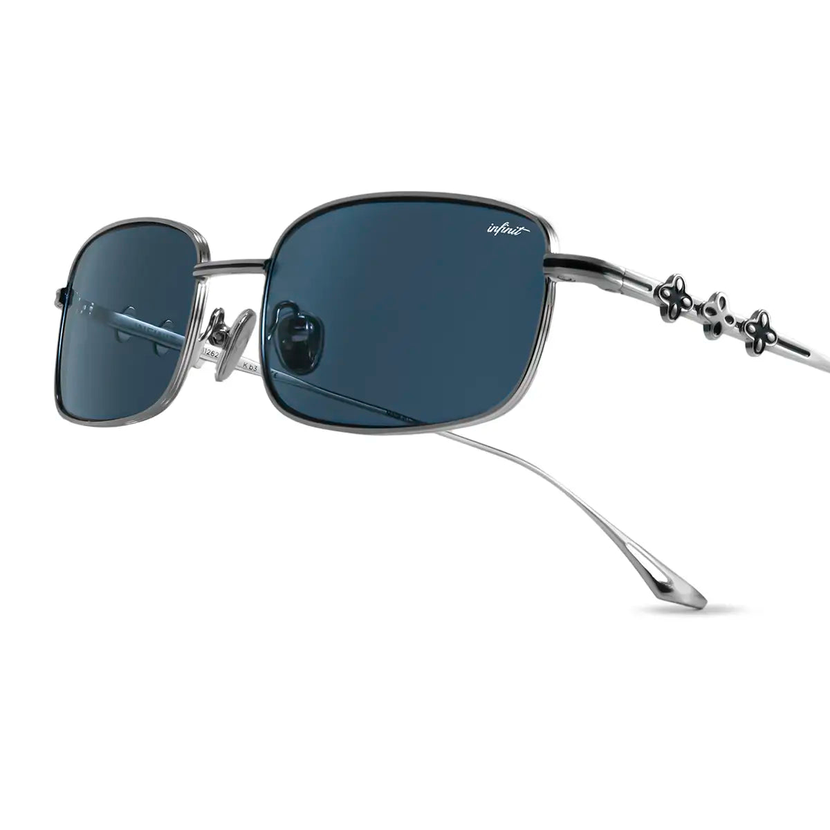 Anteojos de Sol - Mojave Plateado Lente Azul